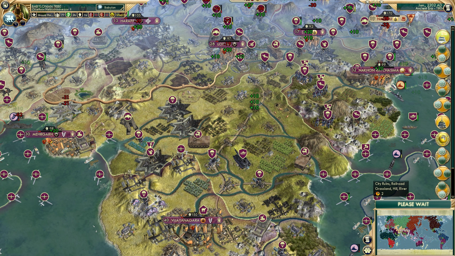 CBR In-Game Screenshot of Deccani Destruction