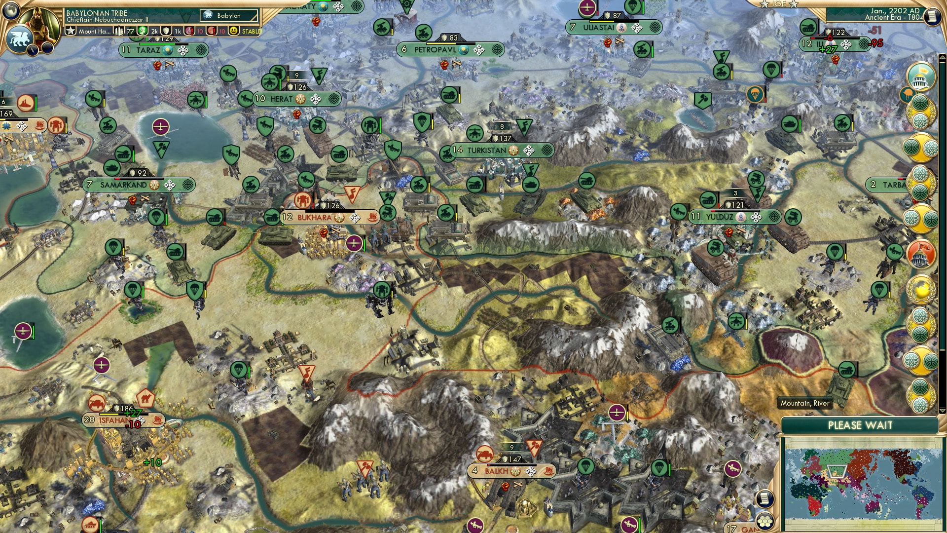 CBR In-Game Screenshot of Central Asian Fires