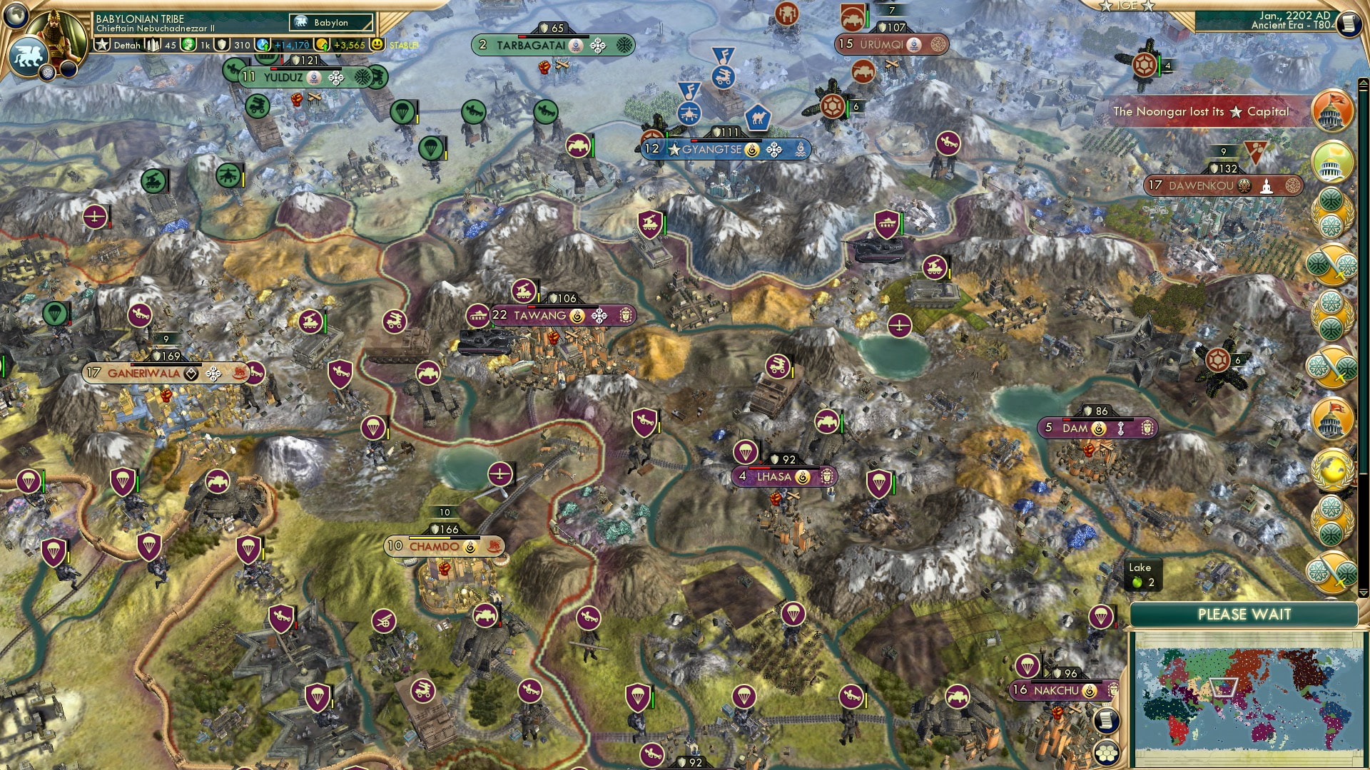 CBR In-Game Screenshot of Wah