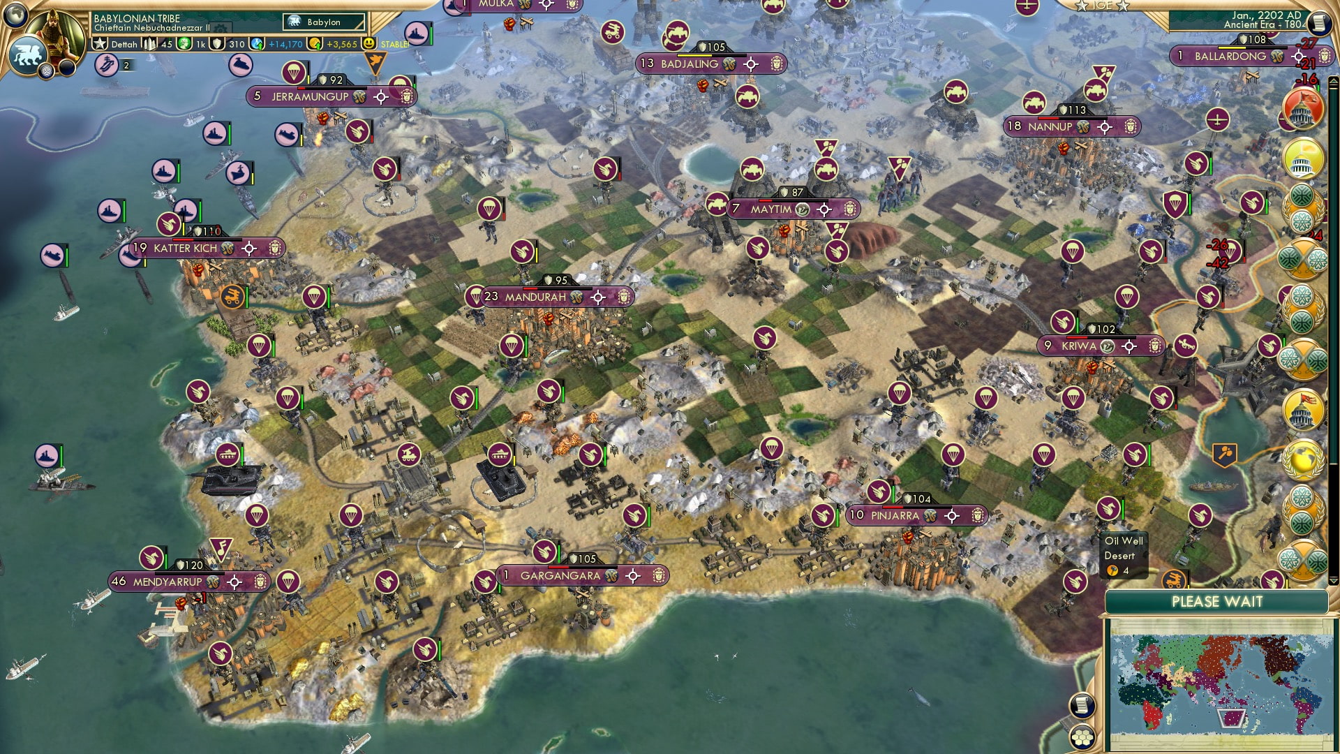 CBR In-Game Screenshot of Low Noongar