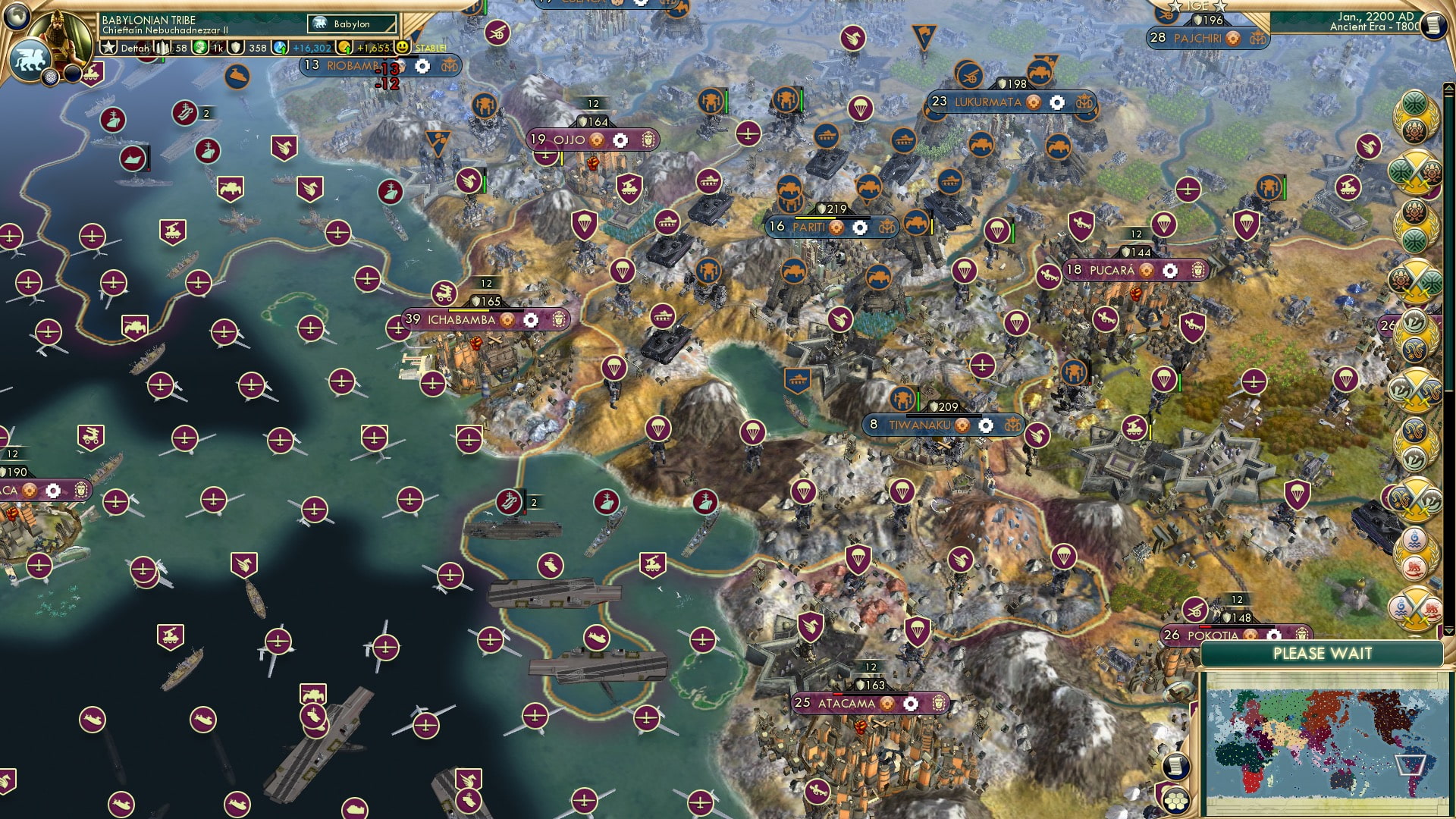 CBR In-Game Screenshot of Andean waste