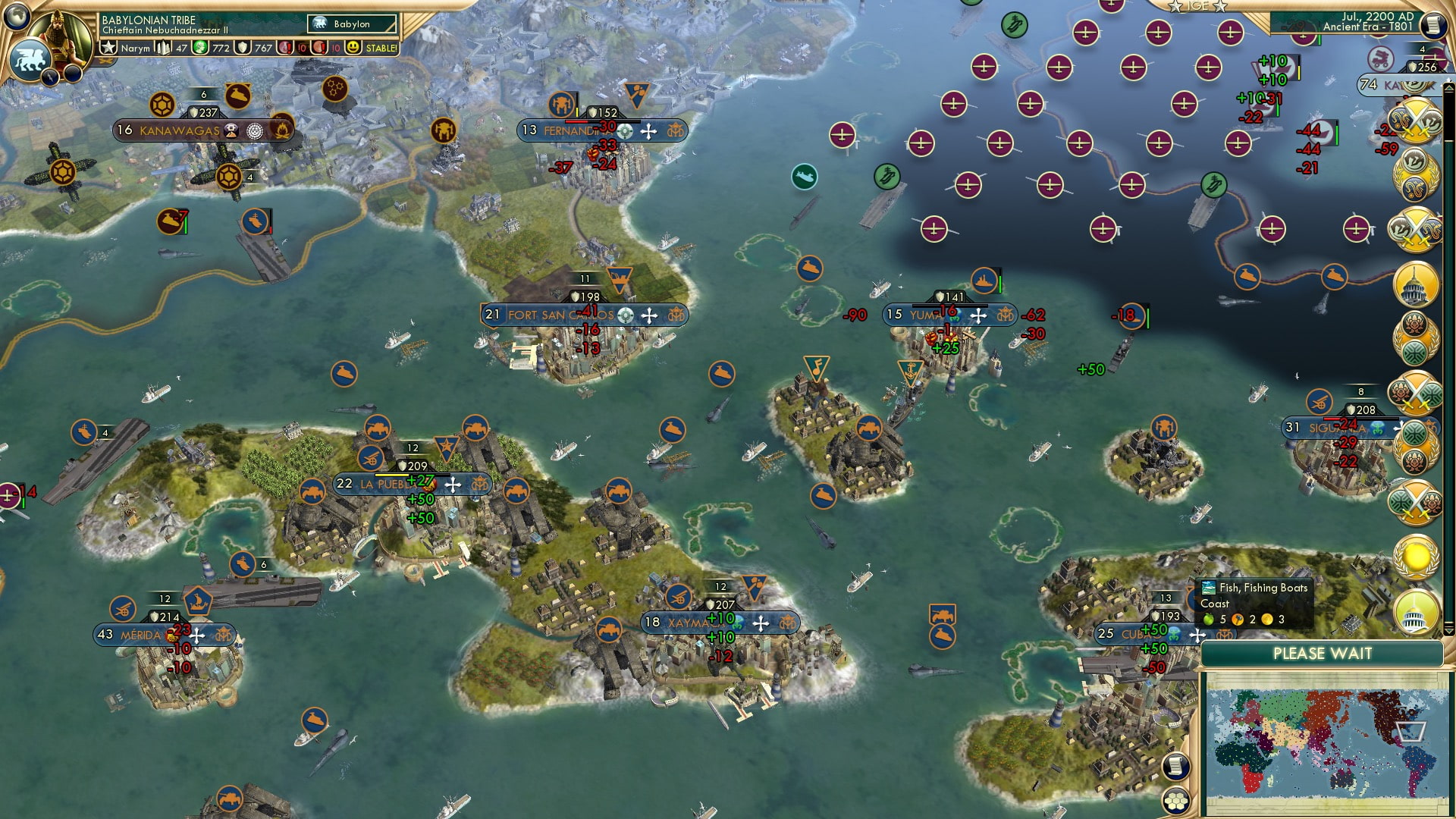 CBR In-Game Screenshot of Caribbean