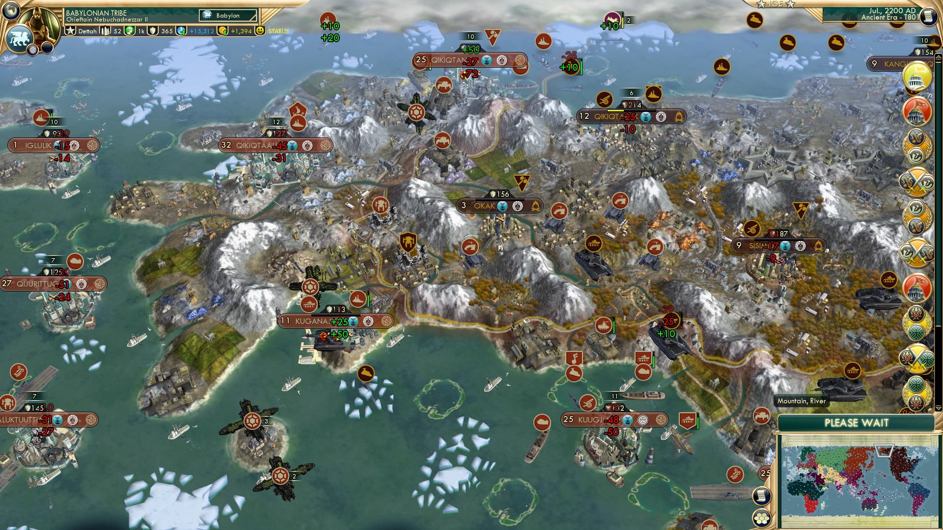 CBR In-Game Screenshot of Alaskan skirmishes