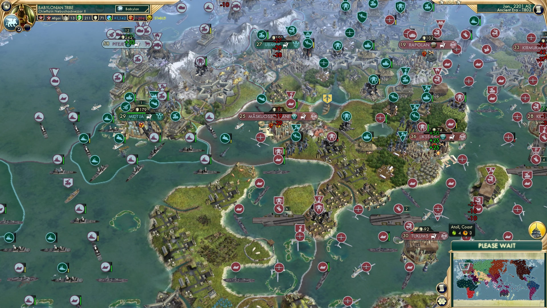 CBR In-Game Screenshot of Scandinavian Bloodshed