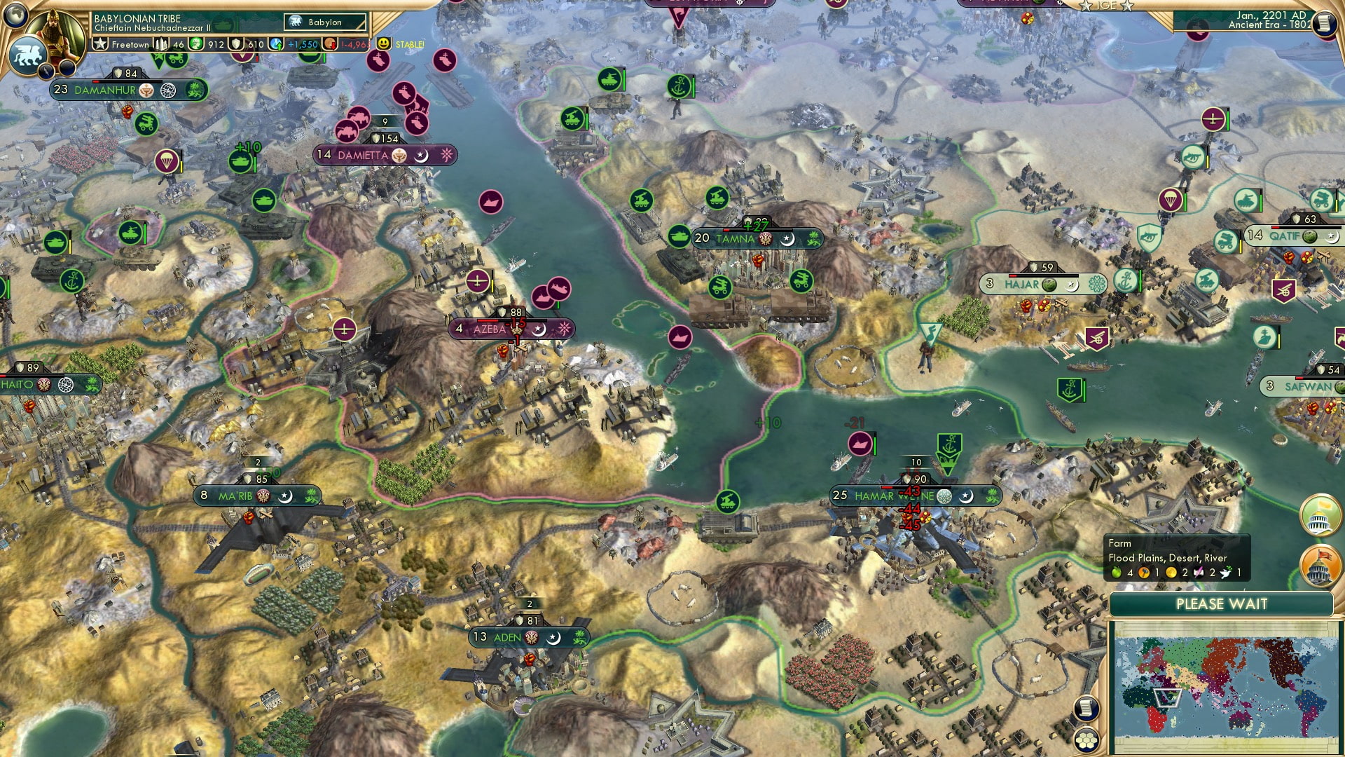 CBR In-Game Screenshot of Death and Destruction