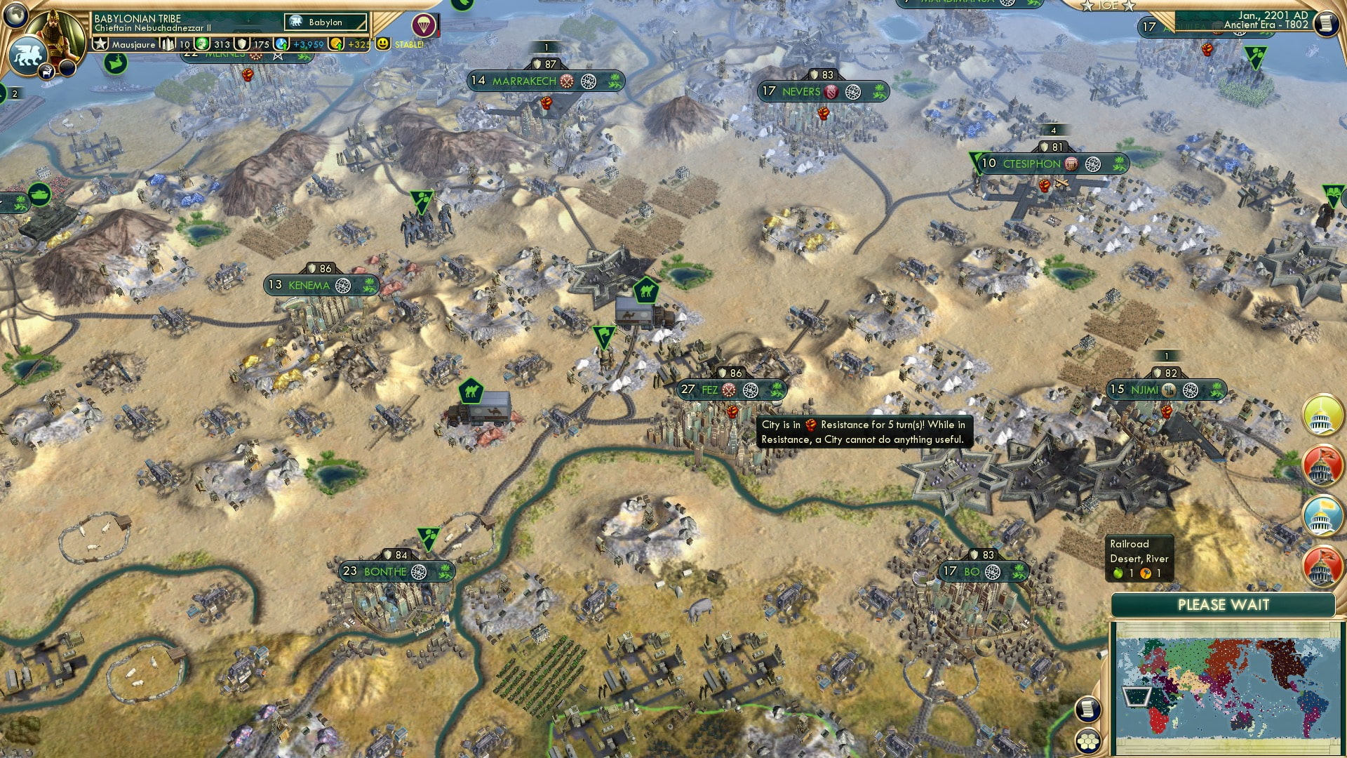 CBR In-Game Screenshot of Saharan Sands