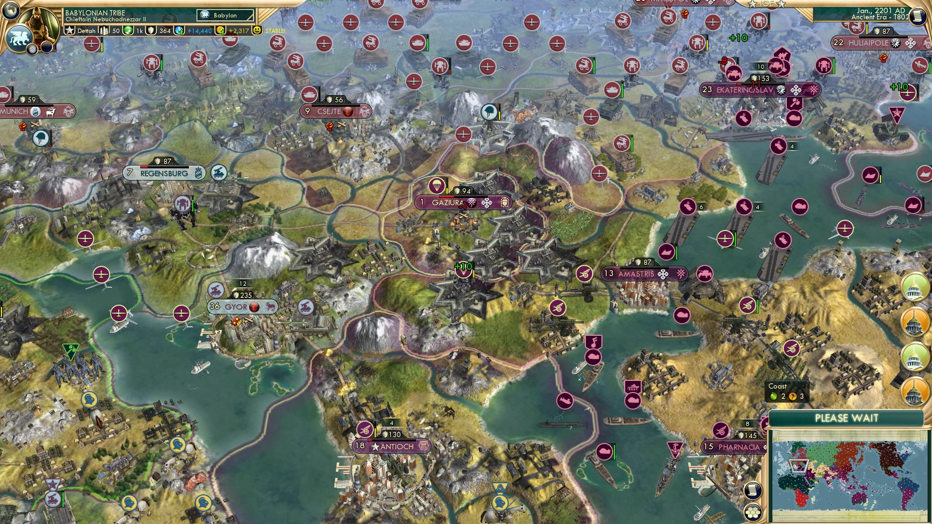 CBR In-Game Screenshot of Balkan mess