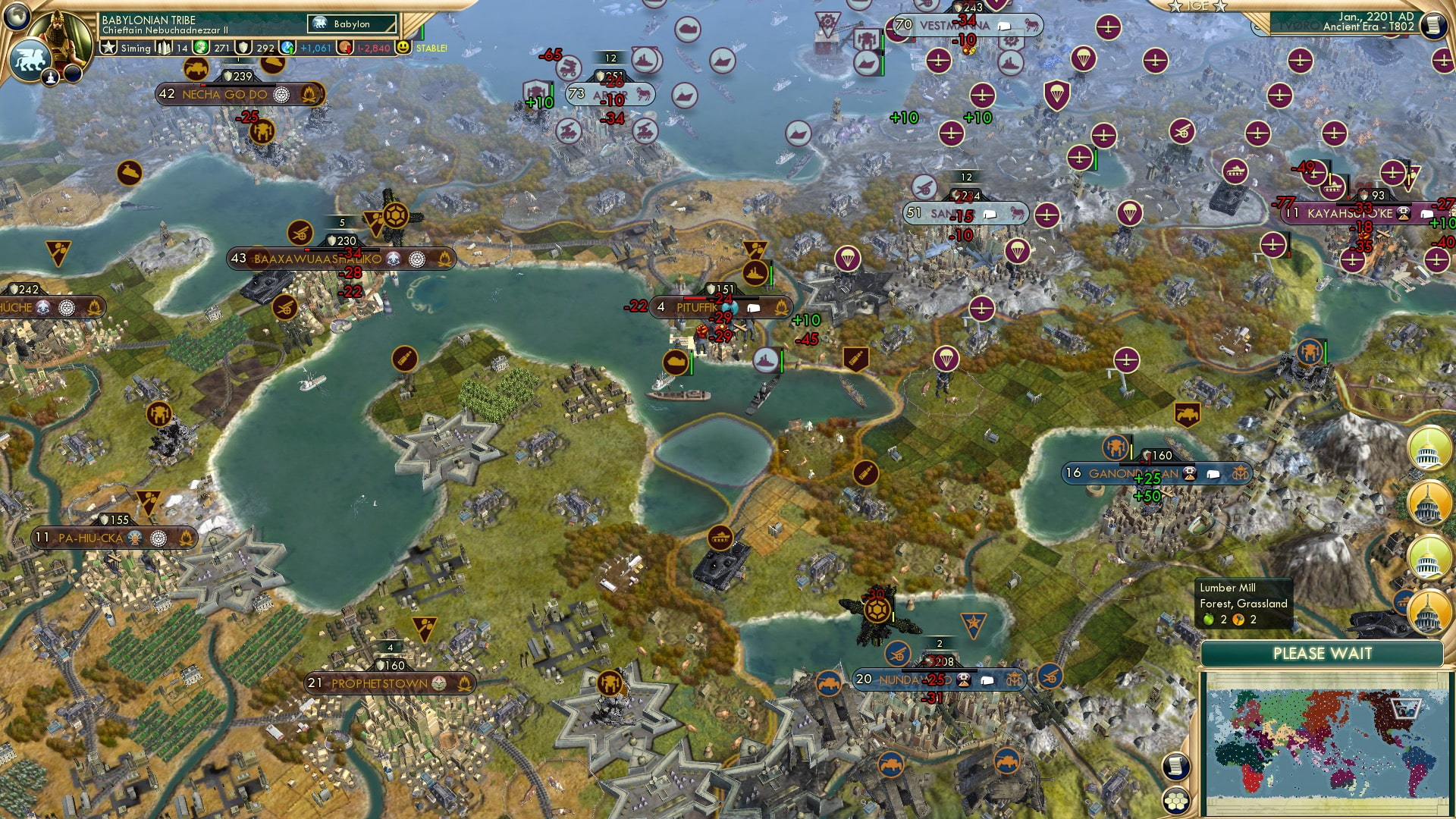 CBR In-Game Screenshot of On the Great lakes