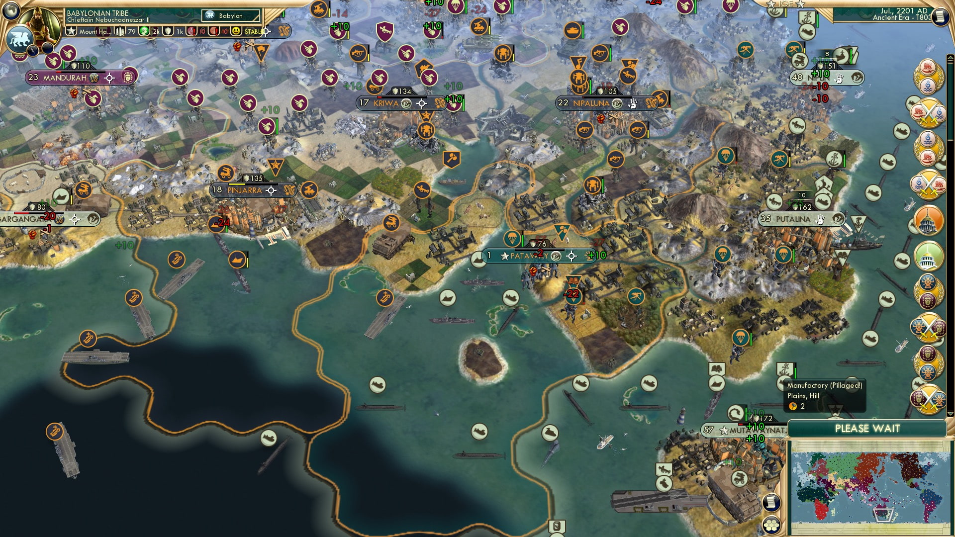 CBR In-Game Screenshot of Least funny distant city capture: