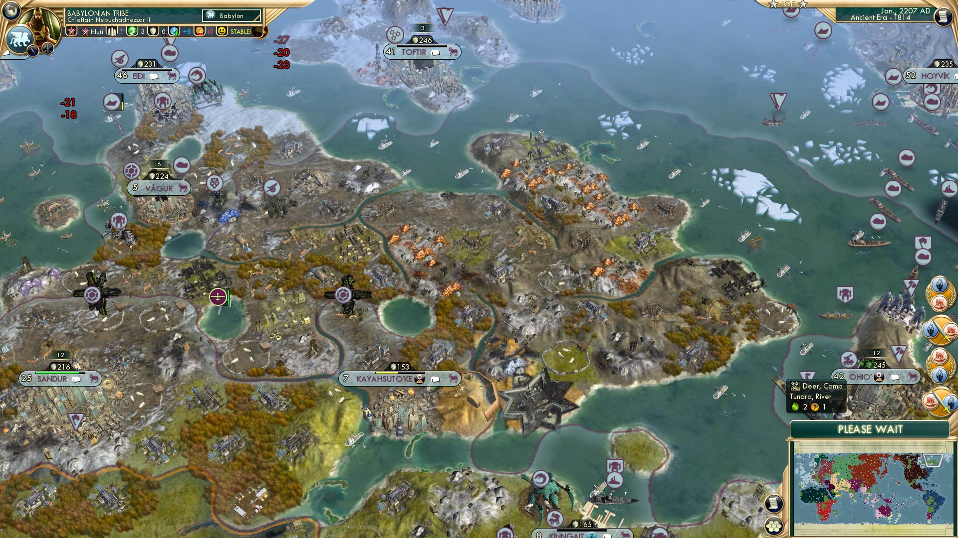 CBR In-Game Screenshot of Nýfundland