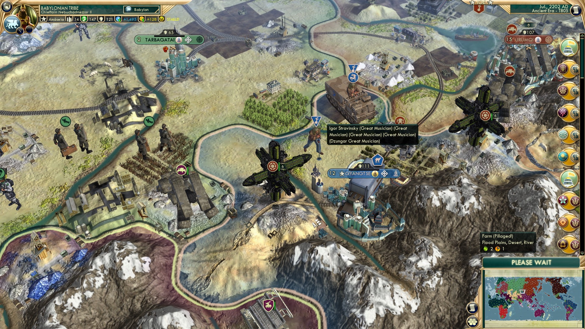 CBR In-Game Screenshot of Dzungars last stand.