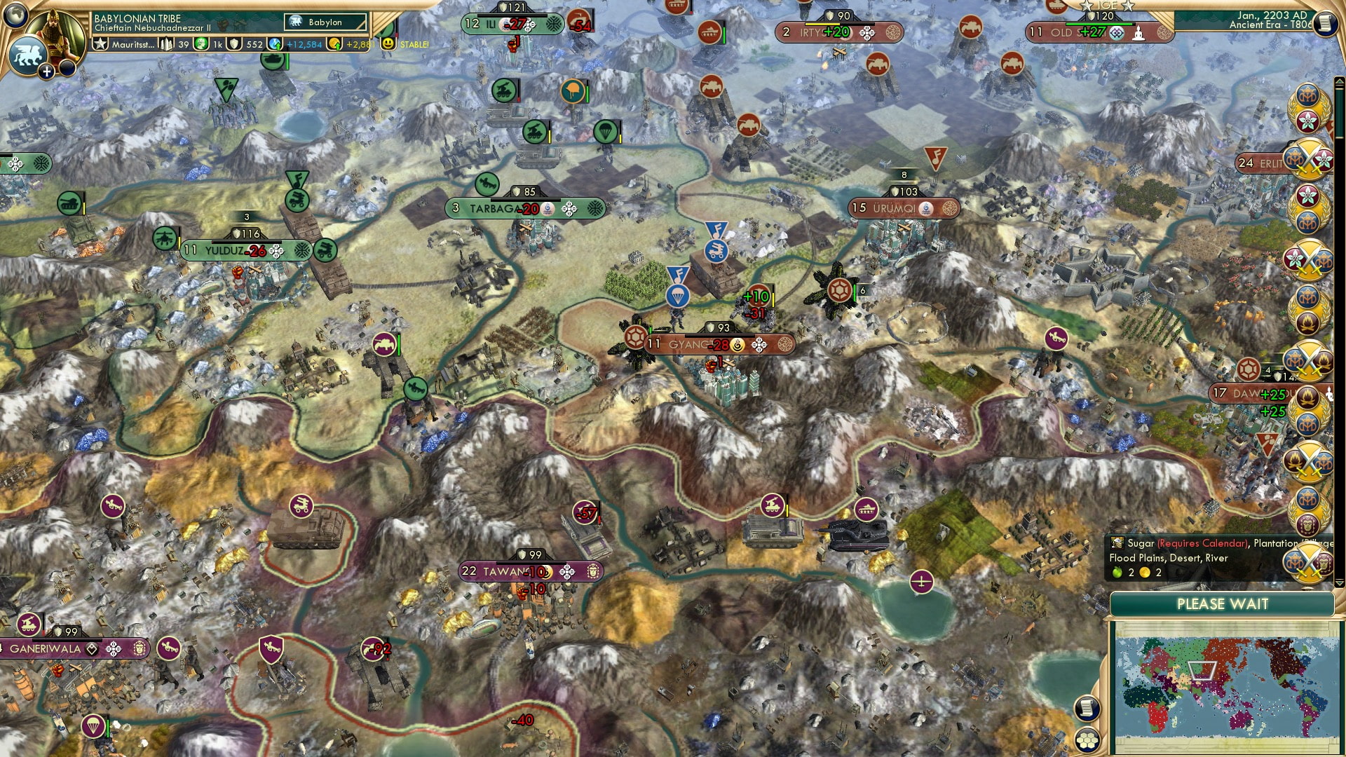 CBR In-Game Screenshot of The 3rd Orient.