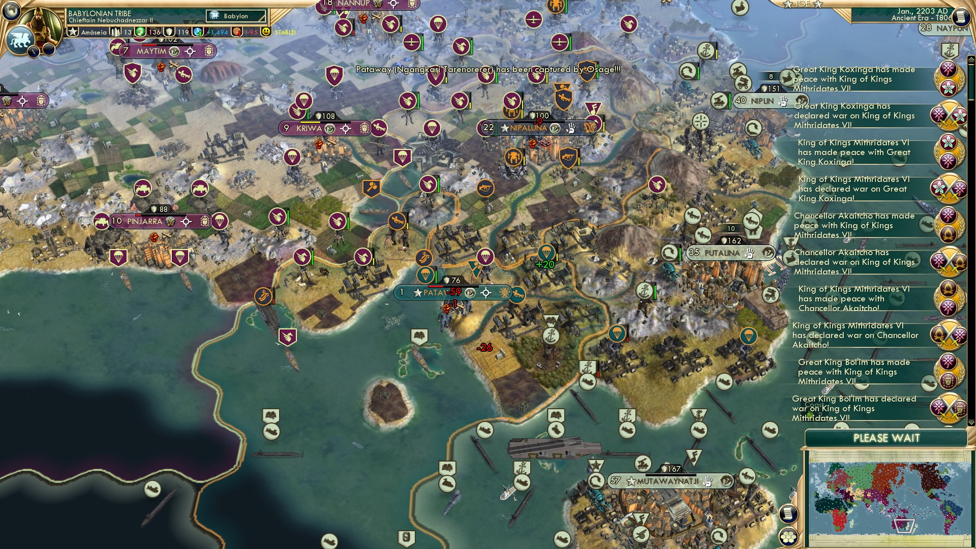 CBR In-Game Screenshot of Australian Survivors