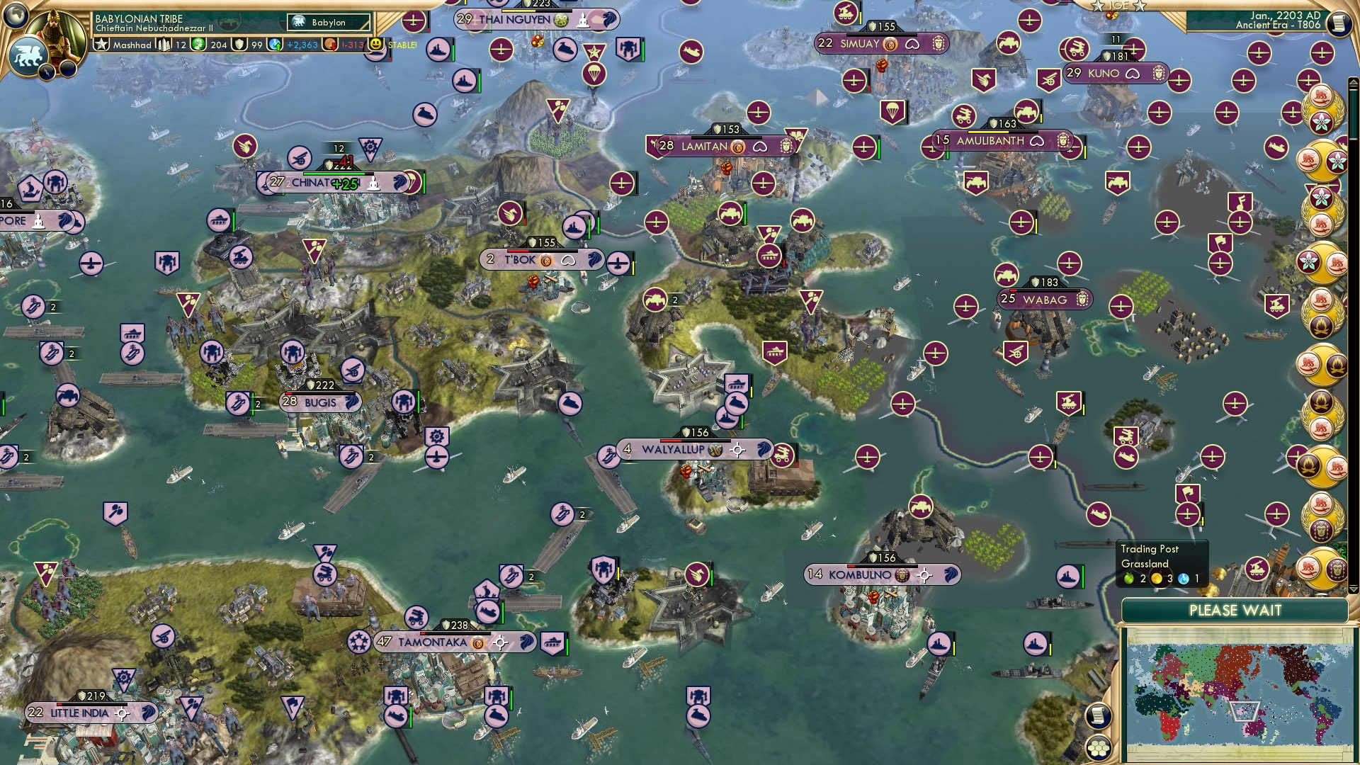 CBR In-Game Screenshot of Indonesian theater