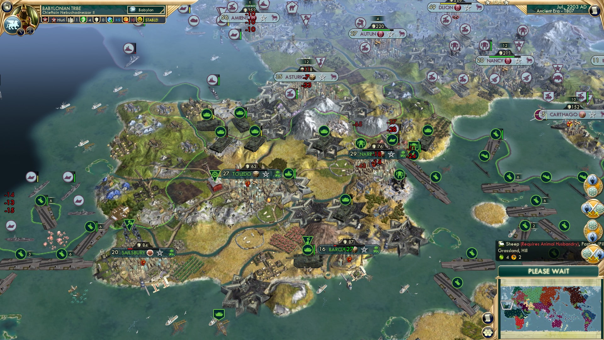 CBR In-Game Screenshot of Rereconquista