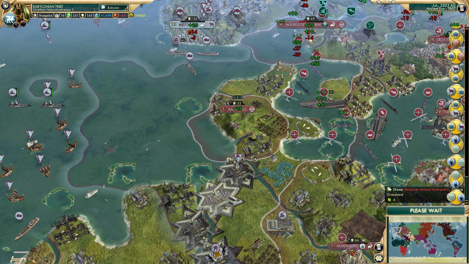 CBR In-Game Screenshot of Race to Denmark 2.0