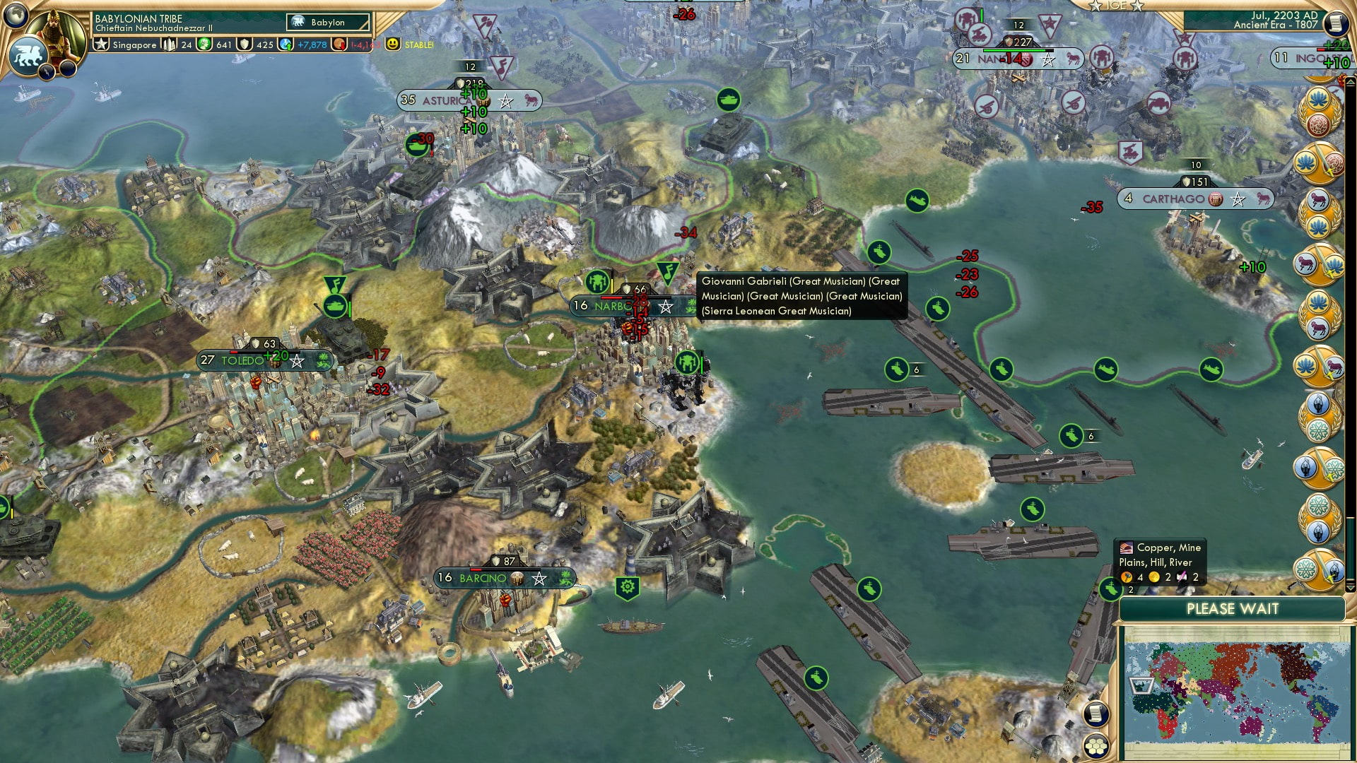 CBR In-Game Screenshot of Rerereconquista