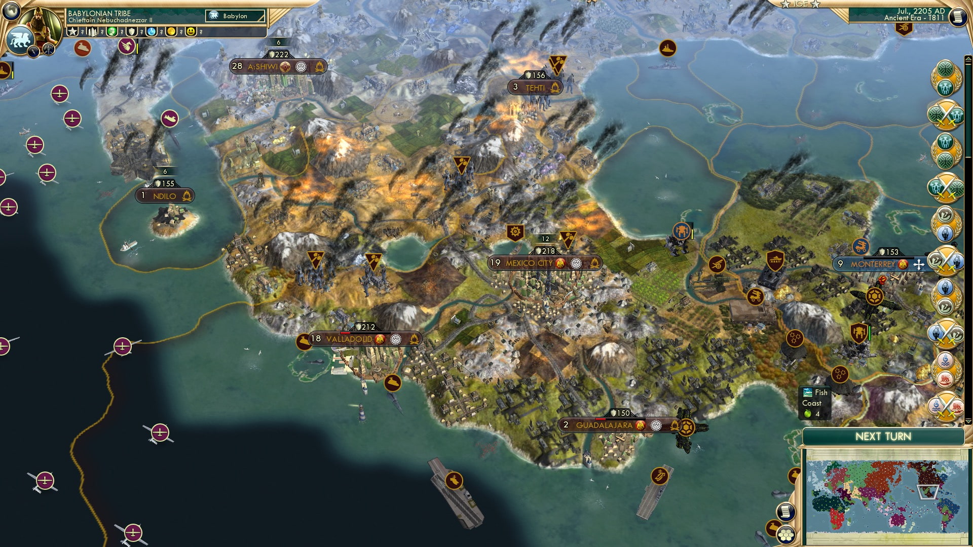 CBR In-Game Screenshot of Nothing ever happens