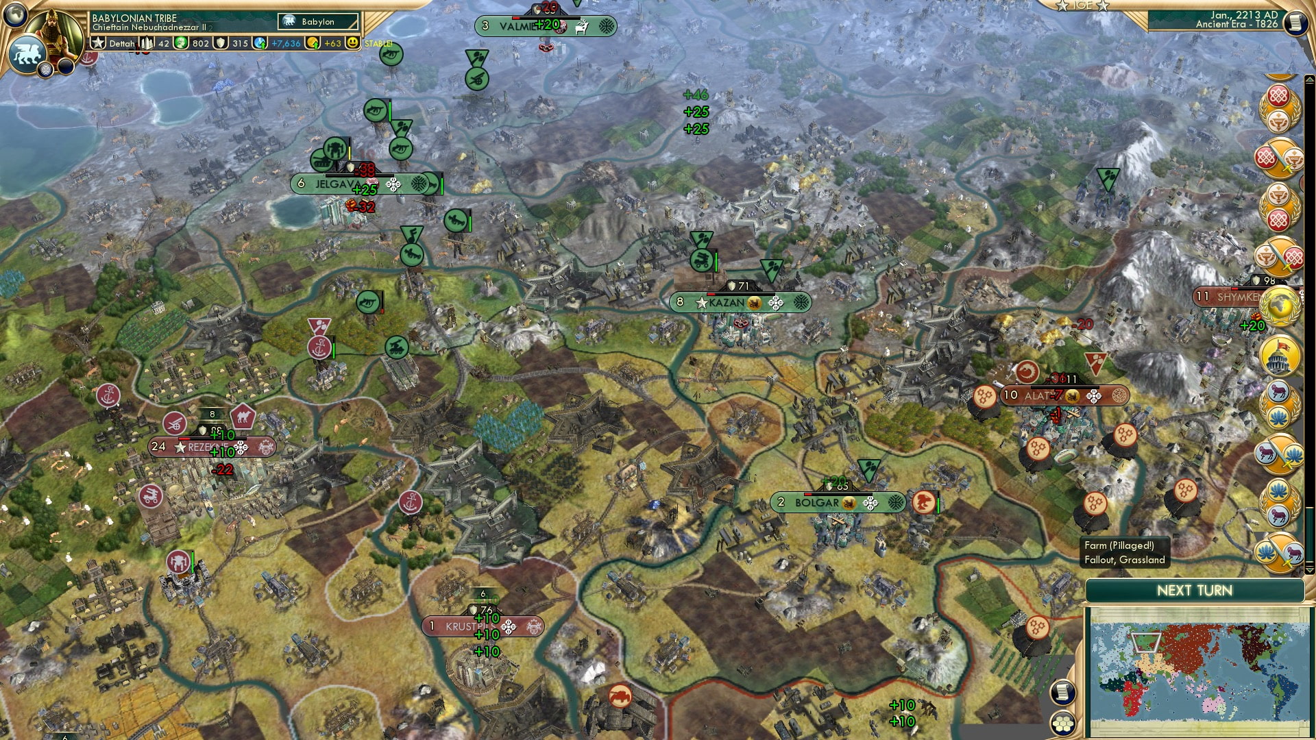 CBR In-Game Screenshot of Ruins Of An Empire