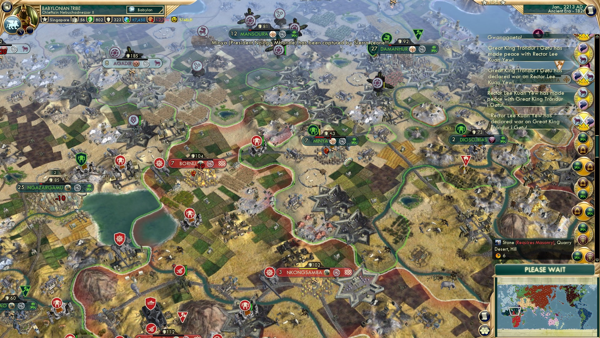 CBR In-Game Screenshot of Skipping Past