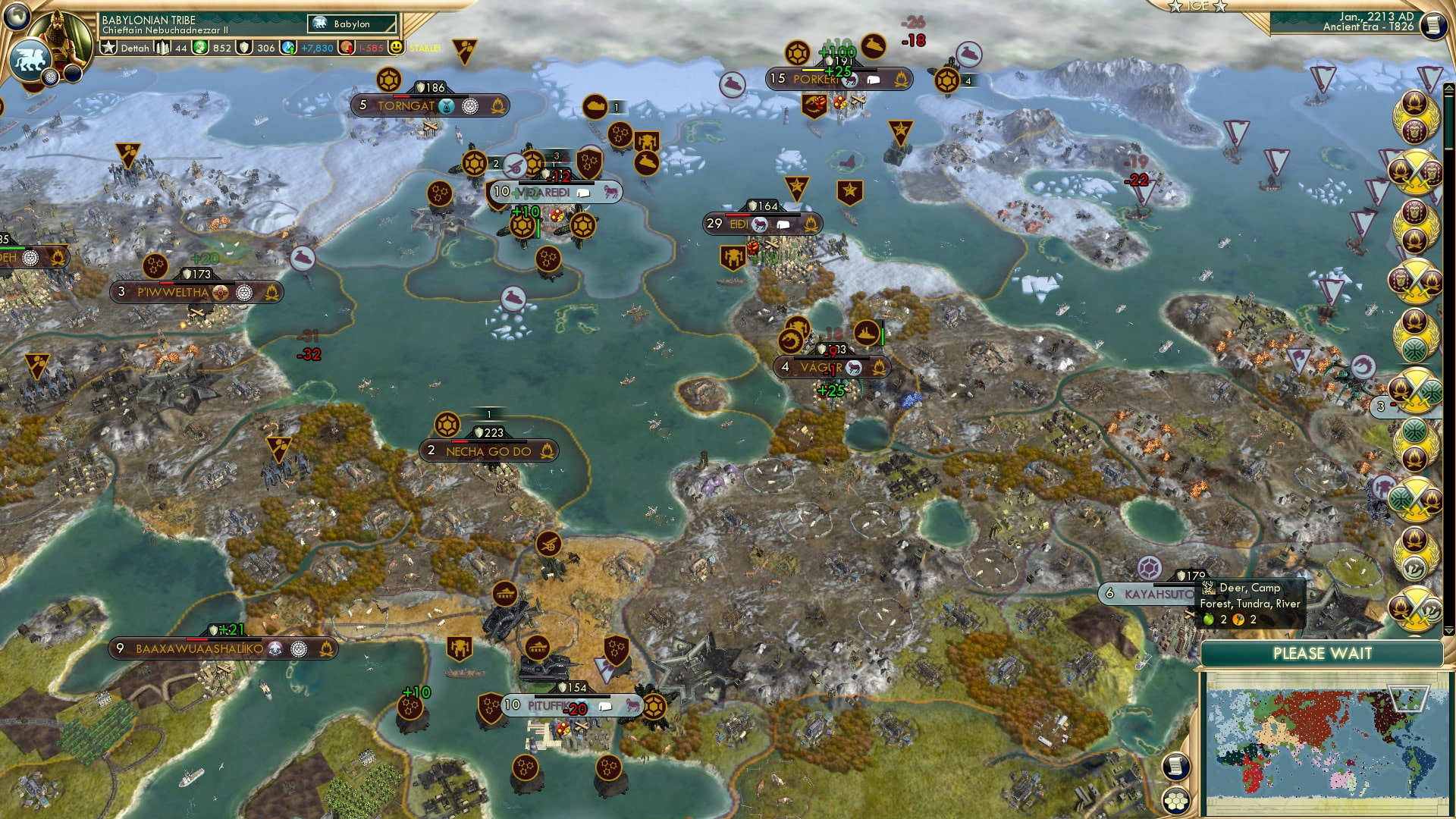 CBR In-Game Screenshot of Finally Securing The North?