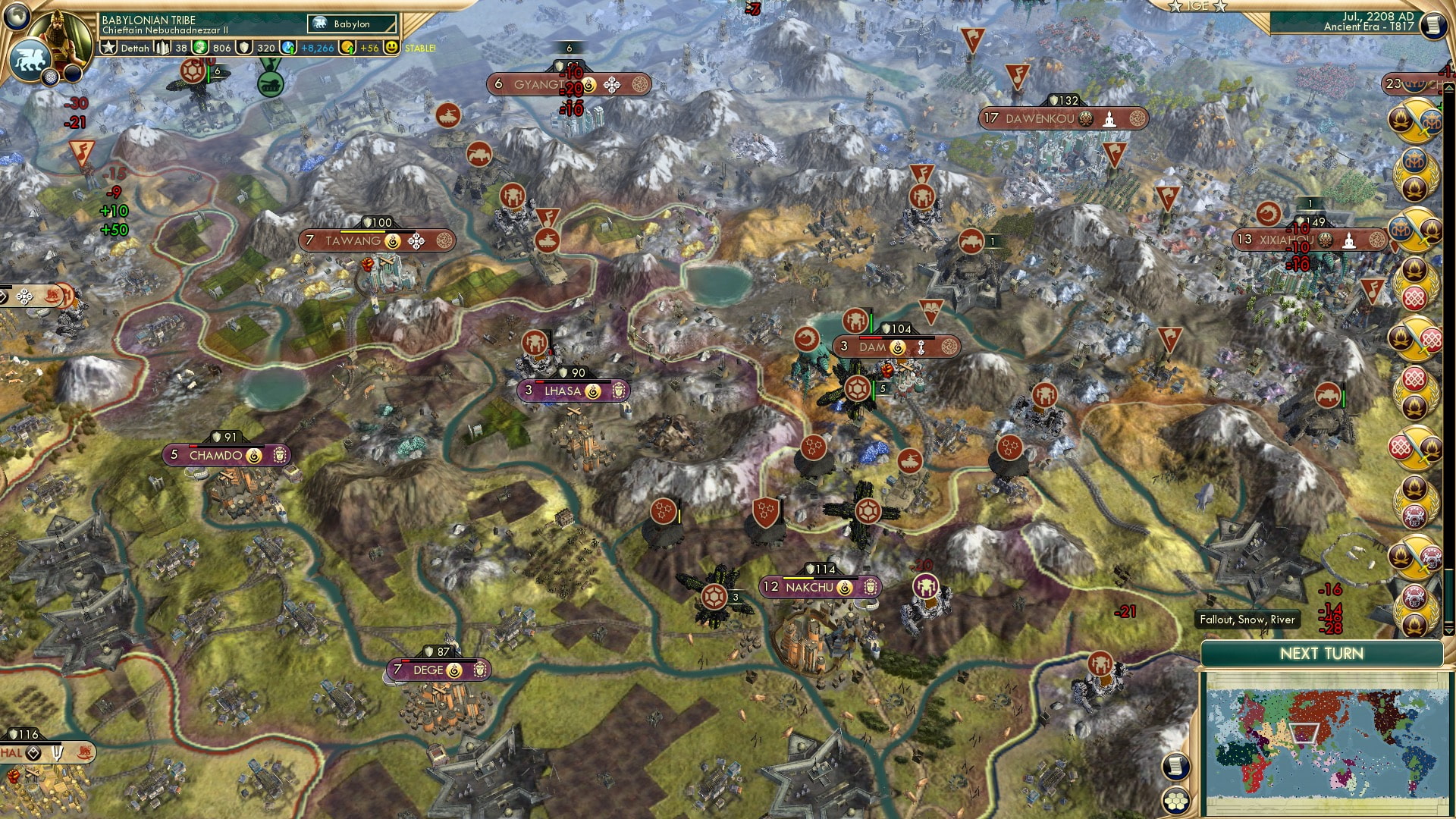 CBR In-Game Screenshot of Clash of the Titans