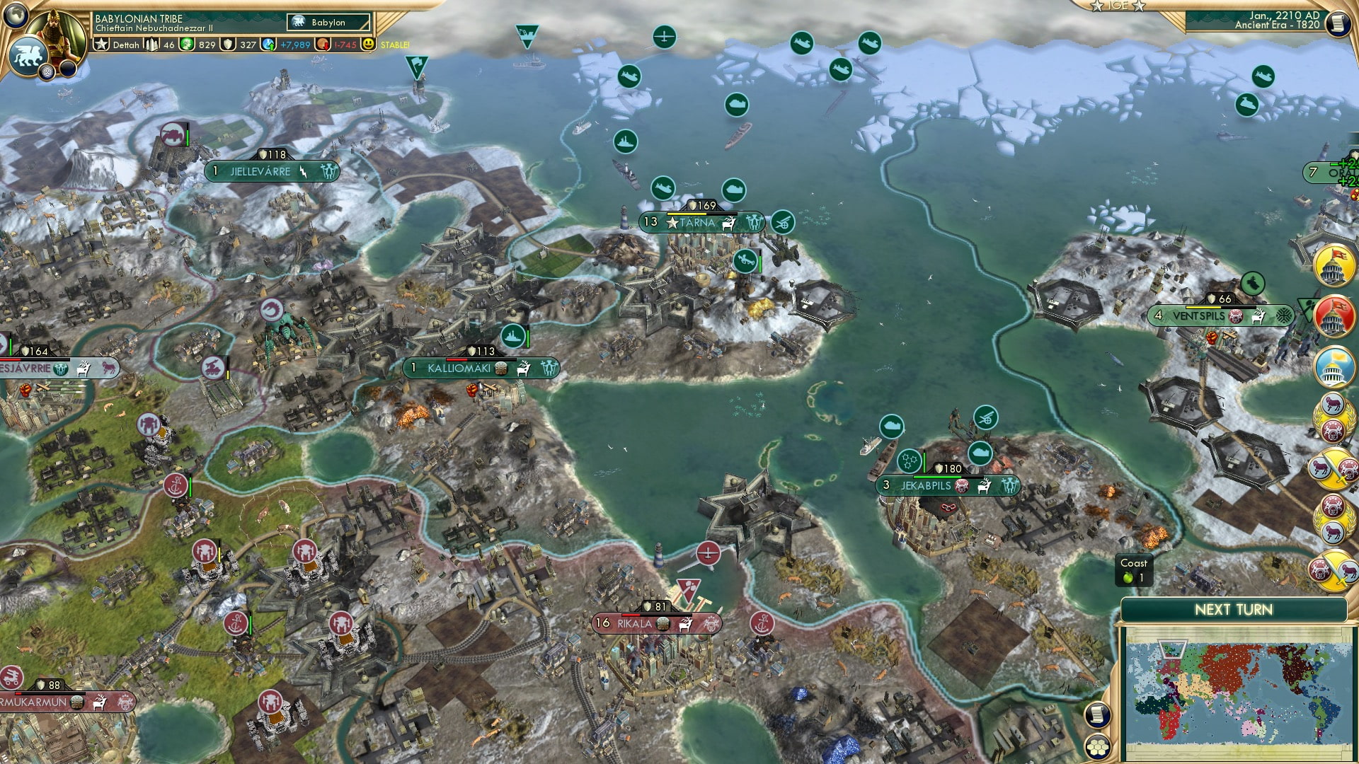 CBR In-Game Screenshot of An Exasperated Sigh