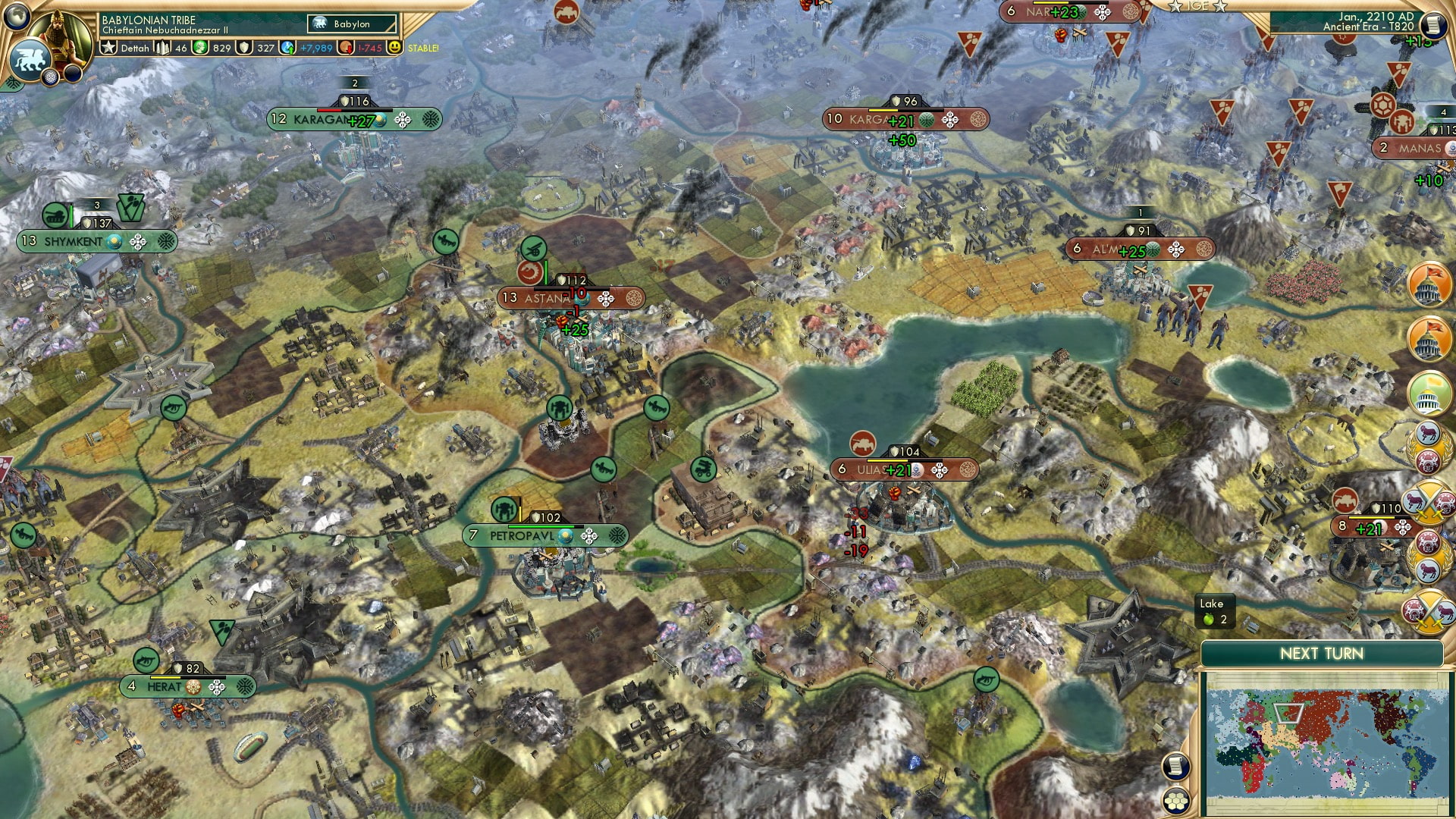 CBR In-Game Screenshot of Selkups Slipping