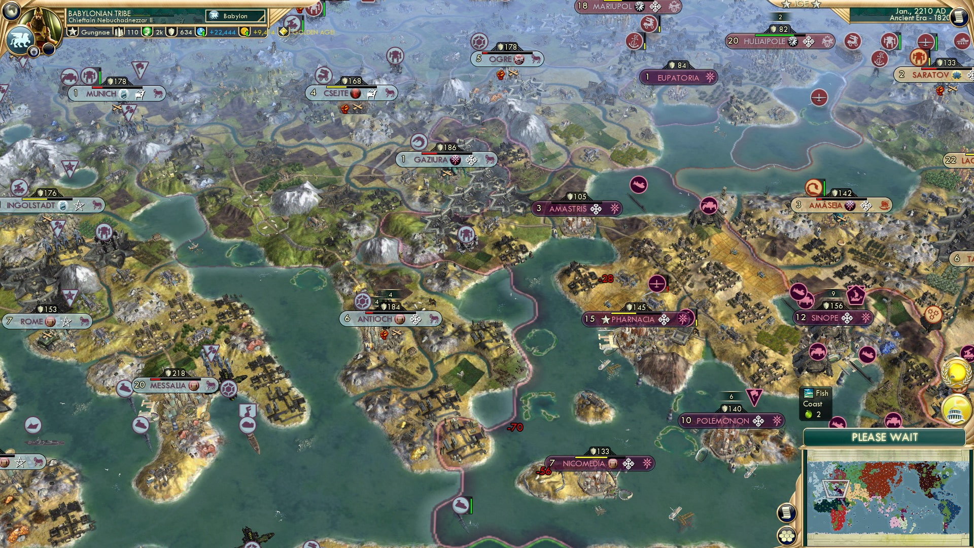 CBR In-Game Screenshot of The Fiftieth Crusade