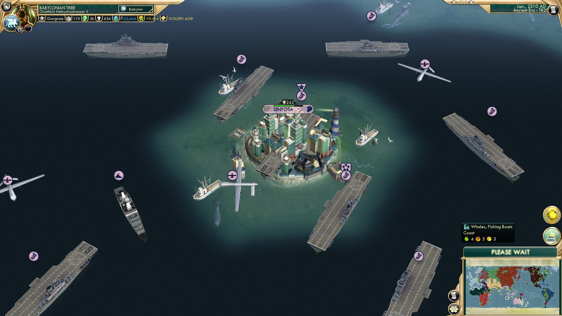 CBR In-Game Screenshot of 191 Million