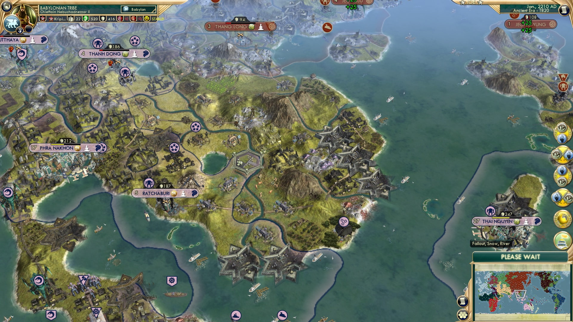 CBR In-Game Screenshot of Bac At It Again