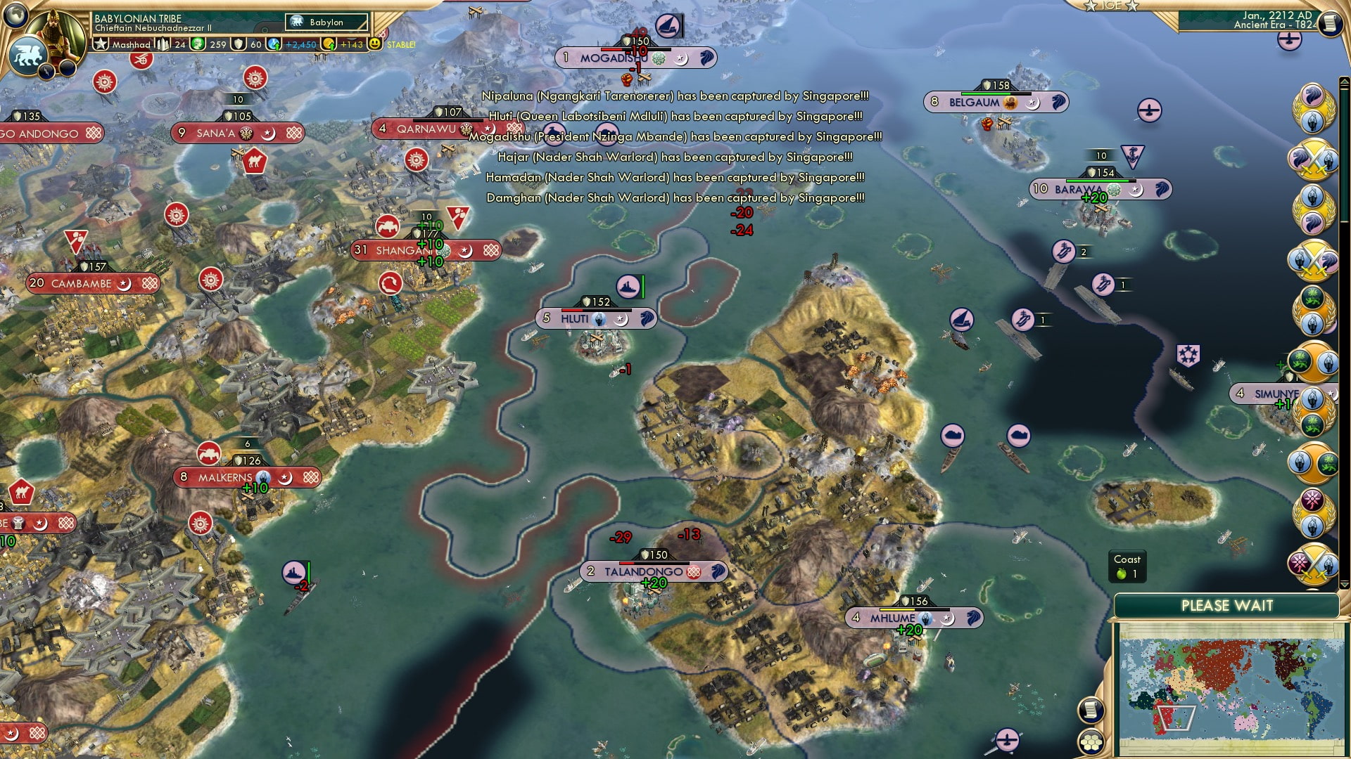 CBR In-Game Screenshot of Begone Ye Rump