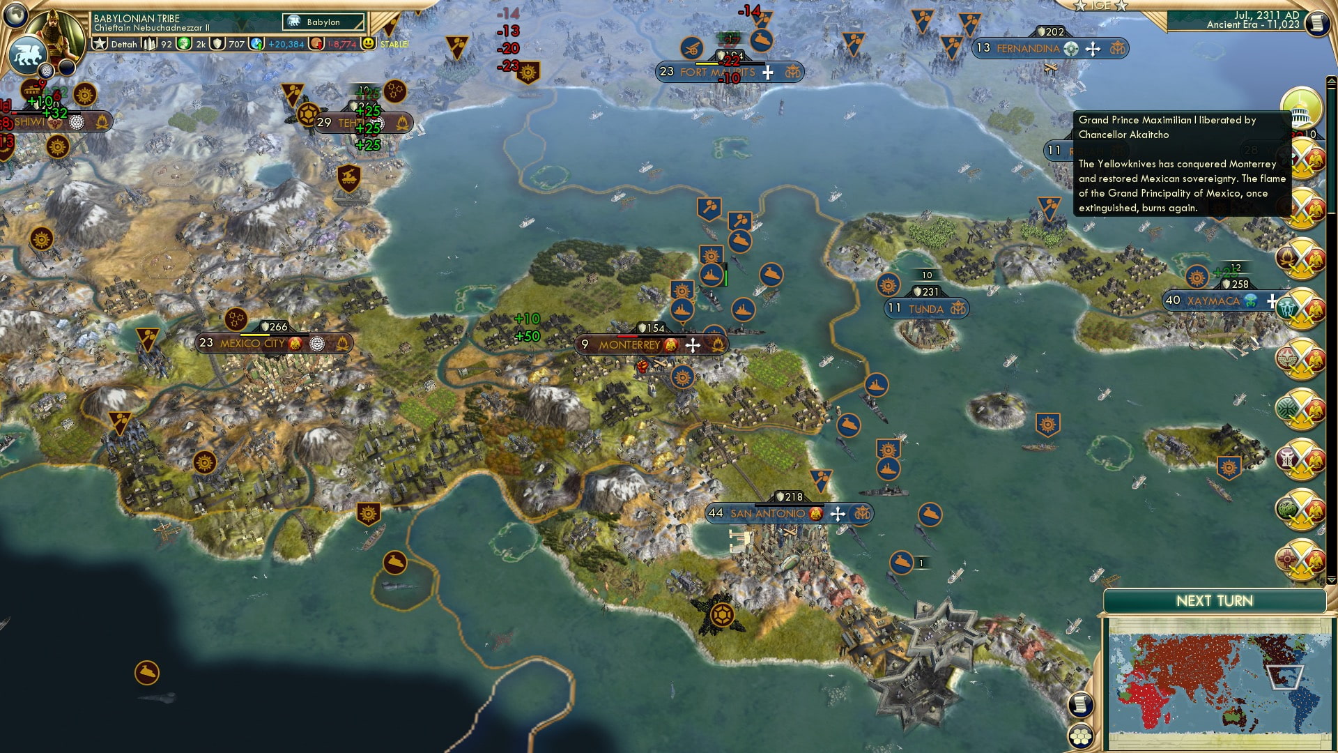 CBR In-Game Screenshot of Red, White, and Blue Pop