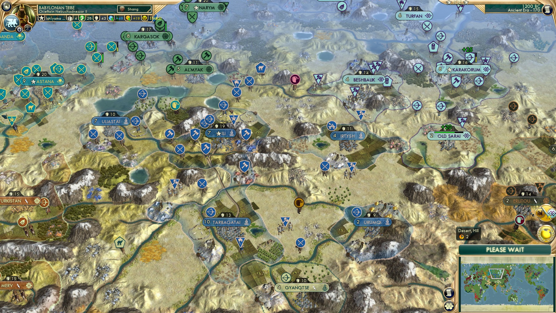 CBR In-Game Screenshot of The Two Mongols