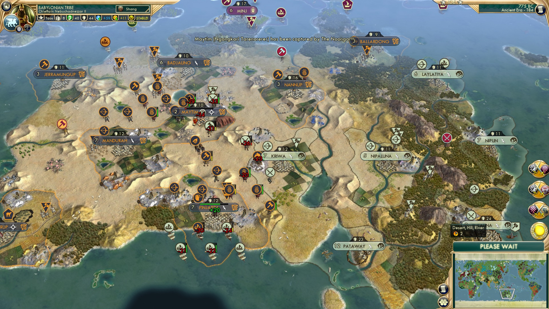 CBR In-Game Screenshot of Draw!