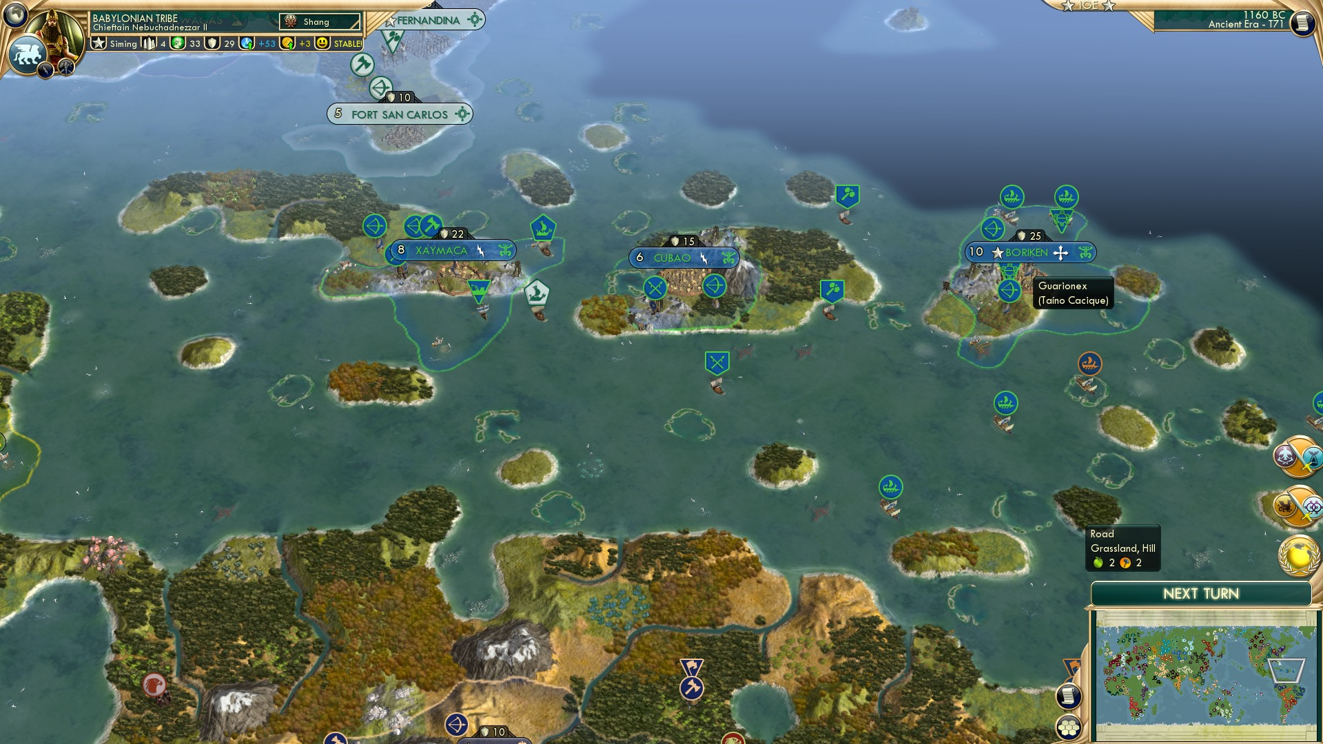 CBR In-Game Screenshot of Taino Does Nothing, Again!