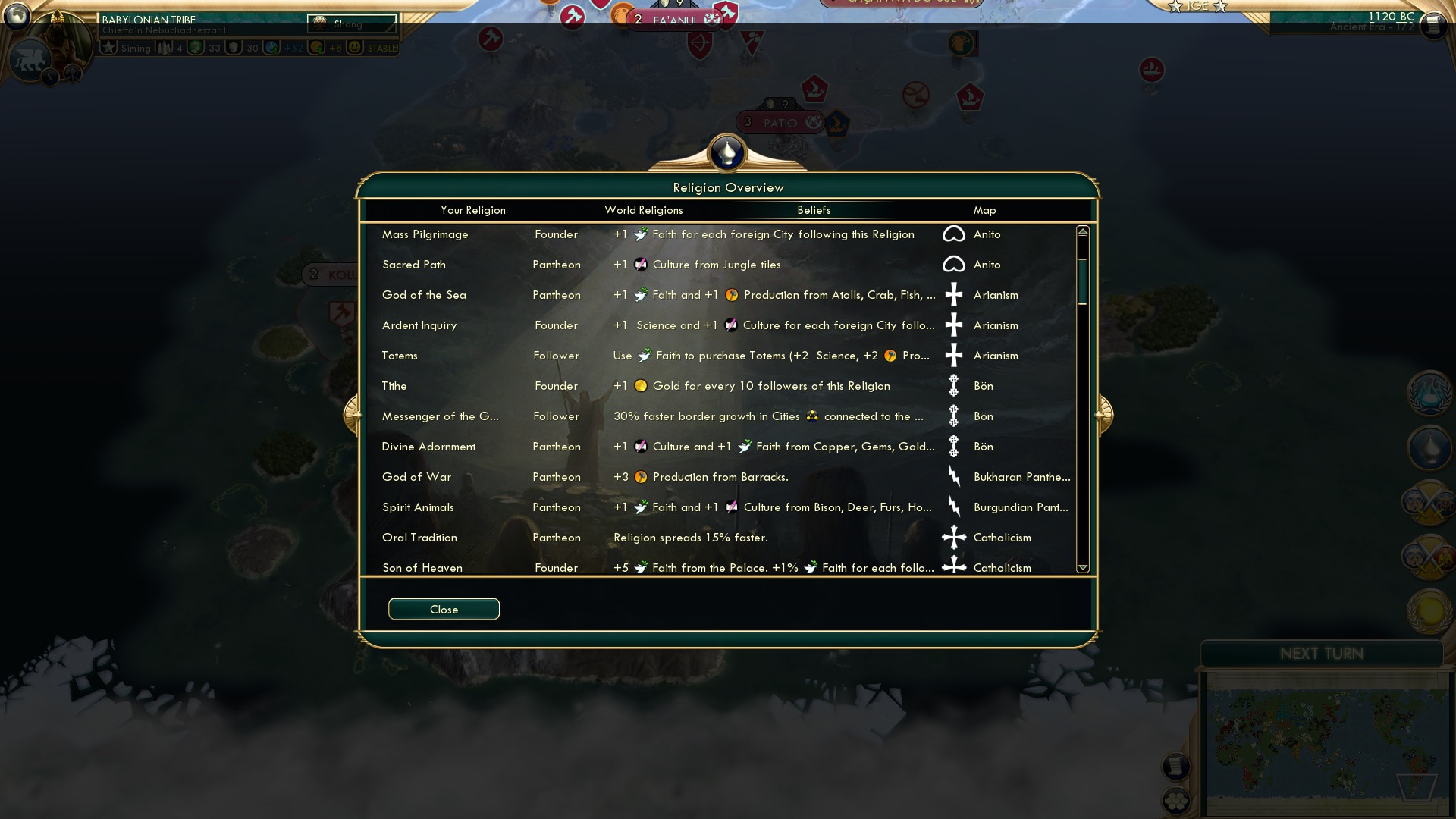 CBR In-Game Screenshot of Blergh!