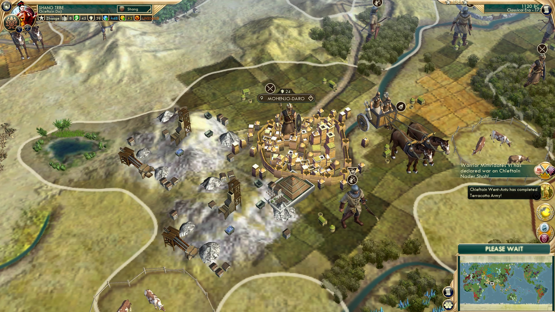 CBR In-Game Screenshot of An Army Of Clay