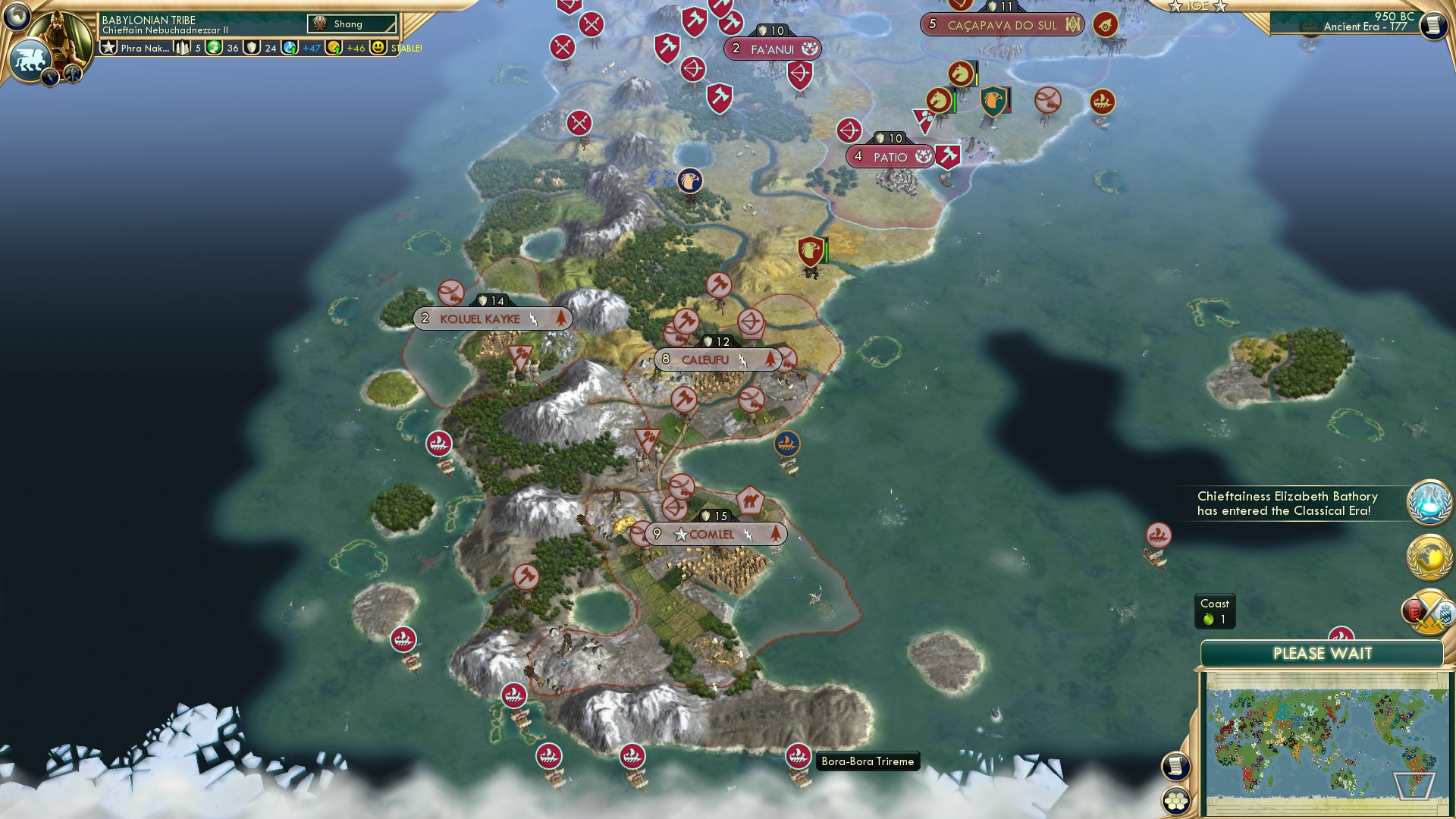 CBR In-Game Screenshot of Patagoneia