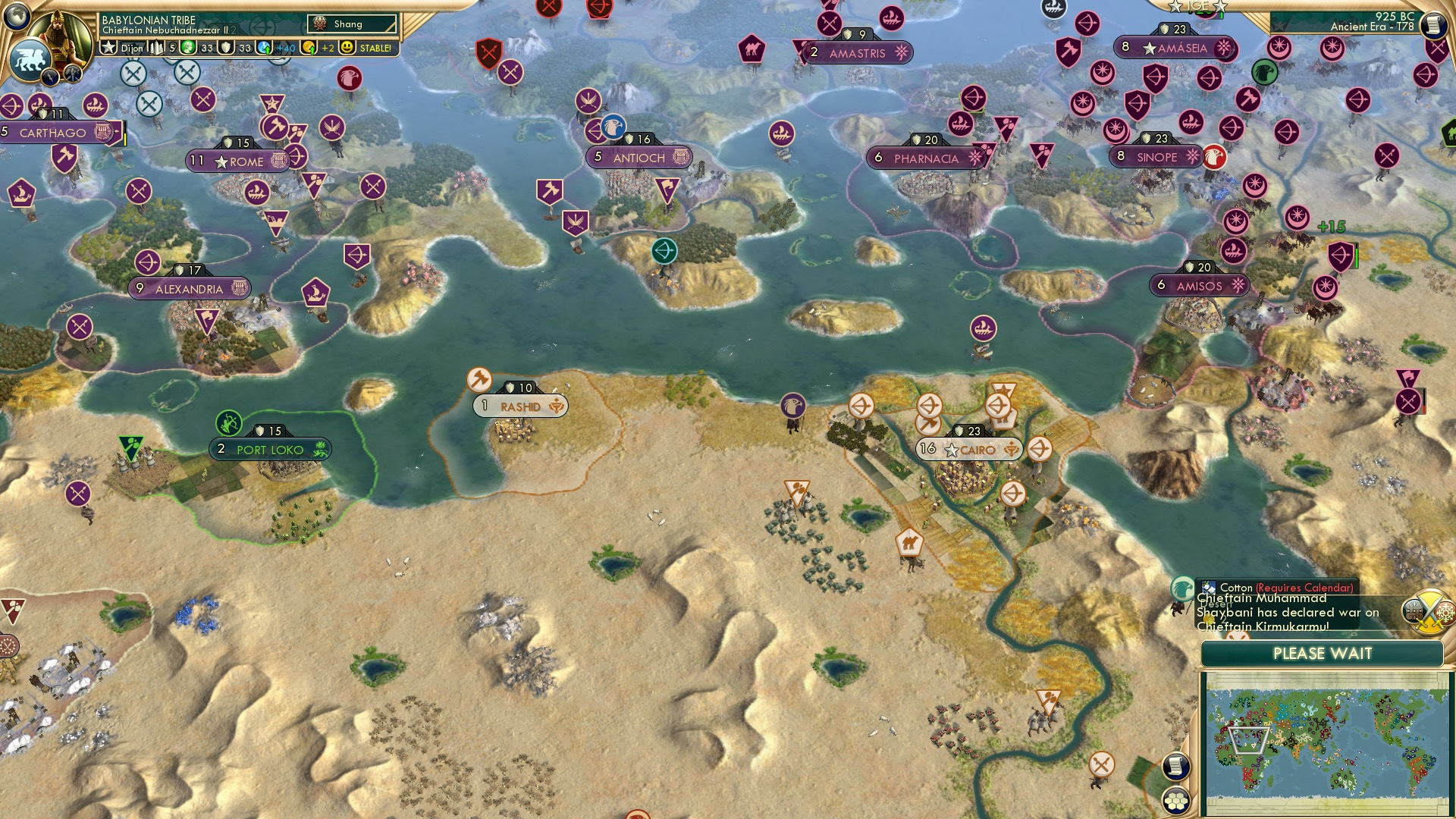 CBR In-Game Screenshot of Slow Start