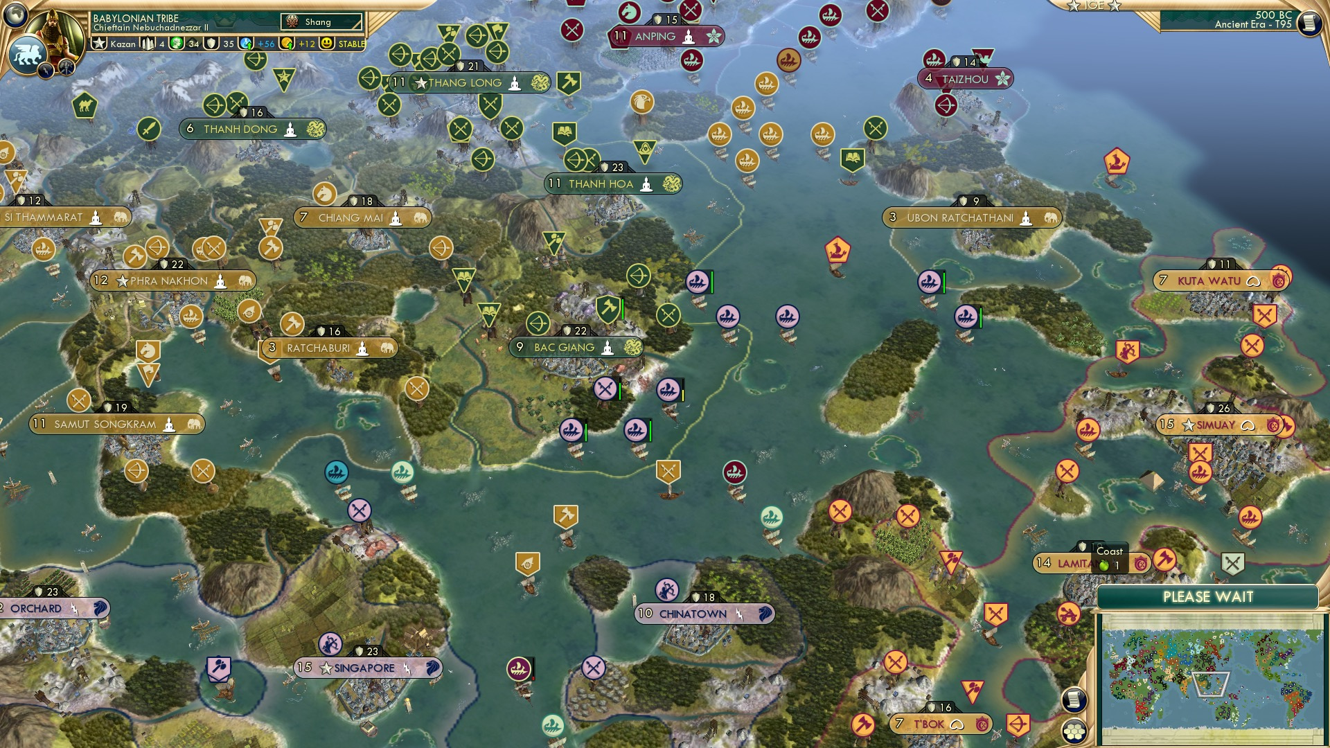 CBR In-Game Screenshot of Singa-poor