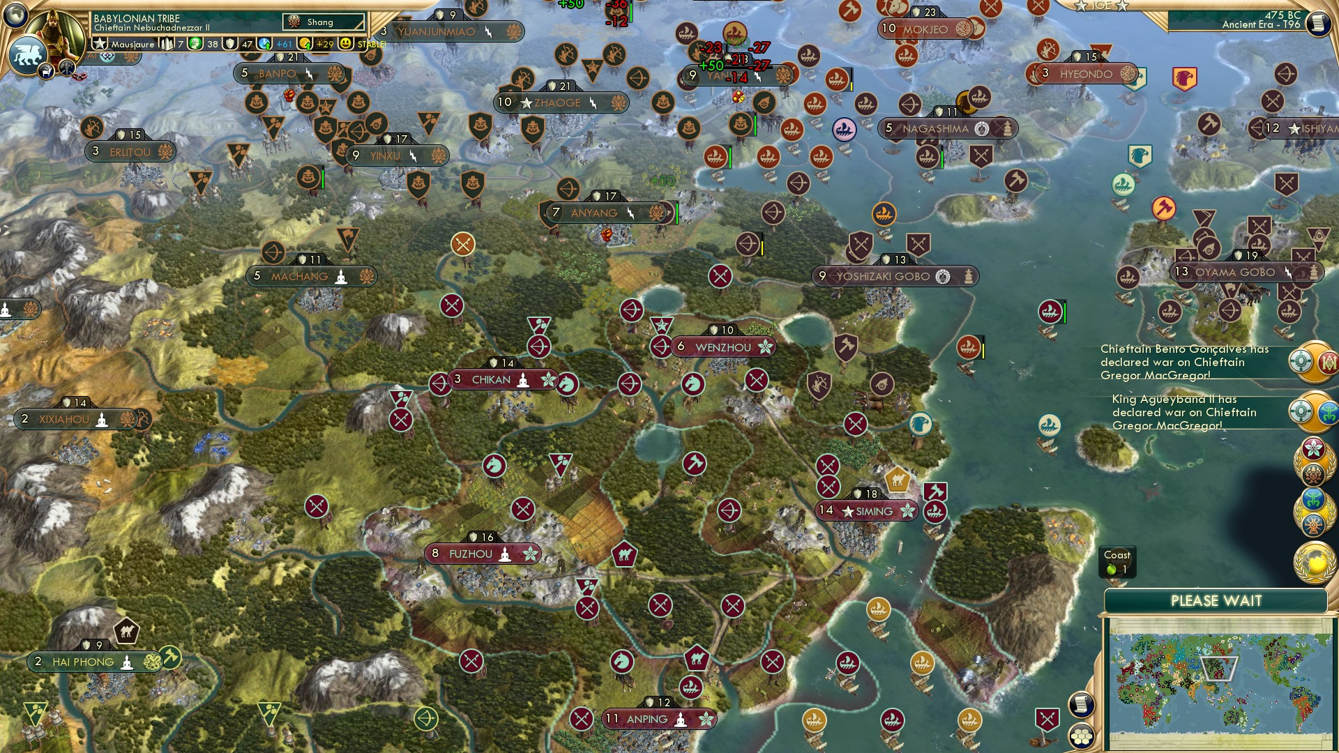 CBR In-Game Screenshot of Northern & Southern Dynasties
