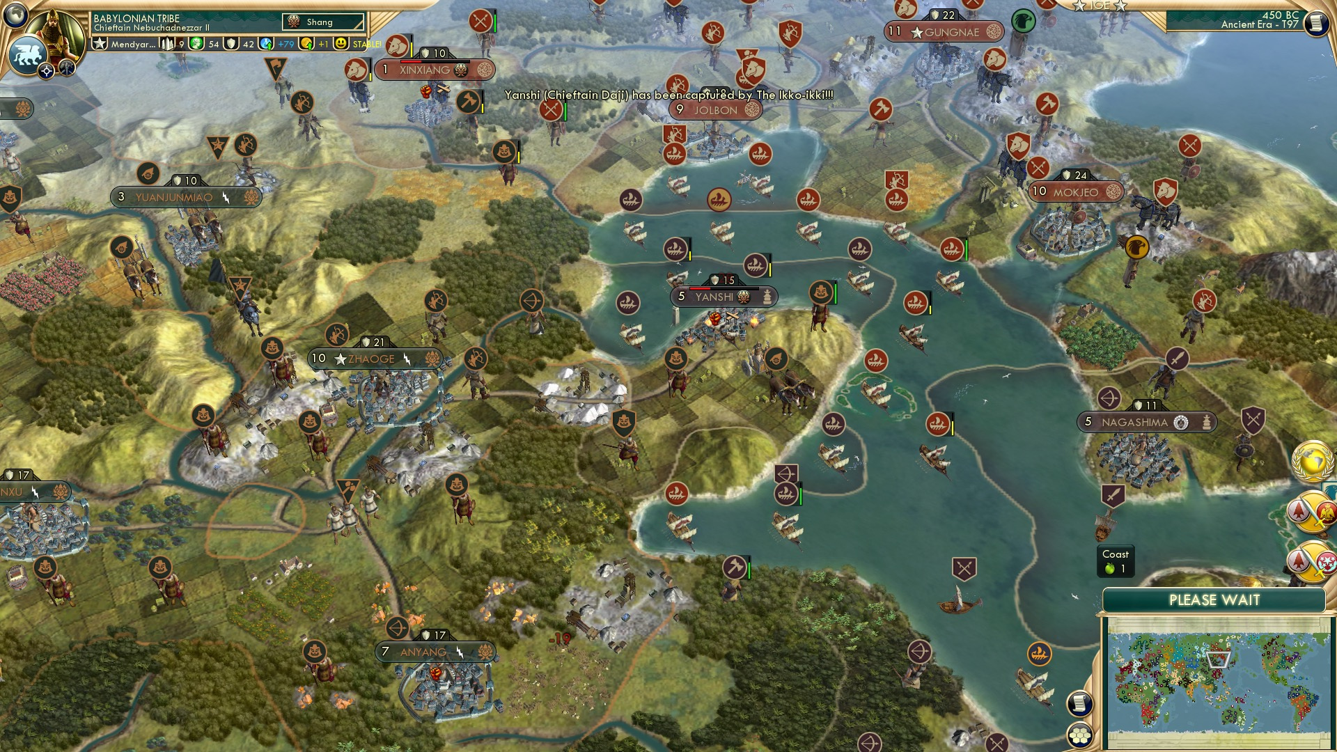 CBR In-Game Screenshot of The Fall of Shandong