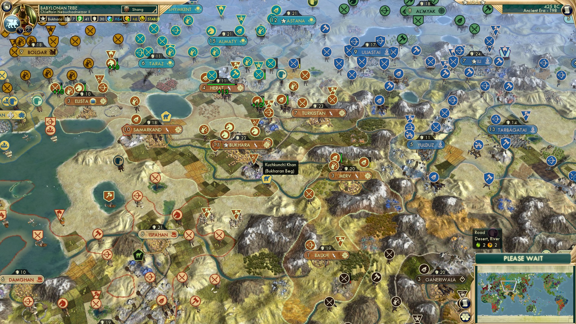 CBR In-Game Screenshot of Begging for Mercy