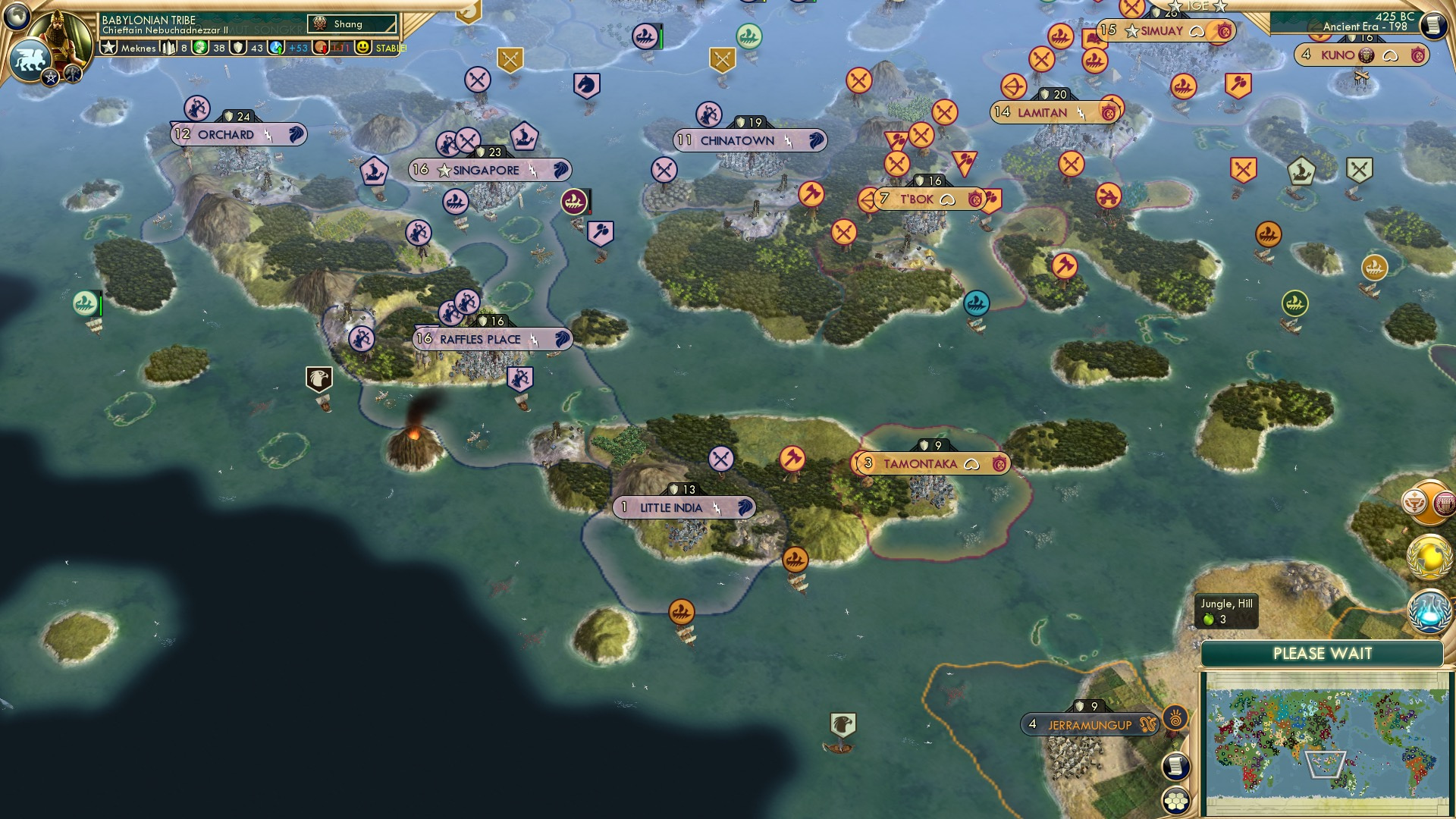 CBR In-Game Screenshot of Singa-rich