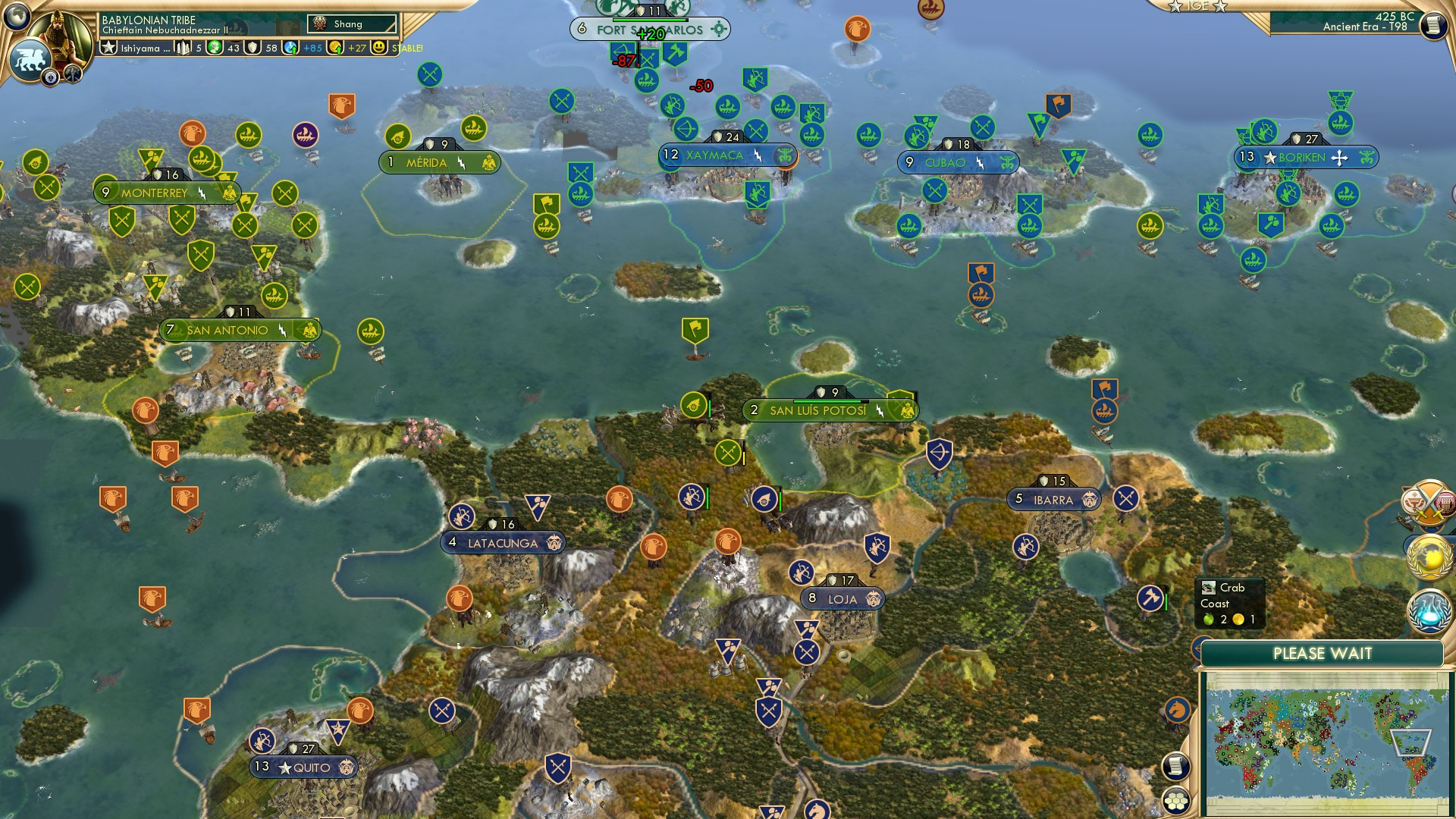 CBR In-Game Screenshot of Caribbean Conflicts