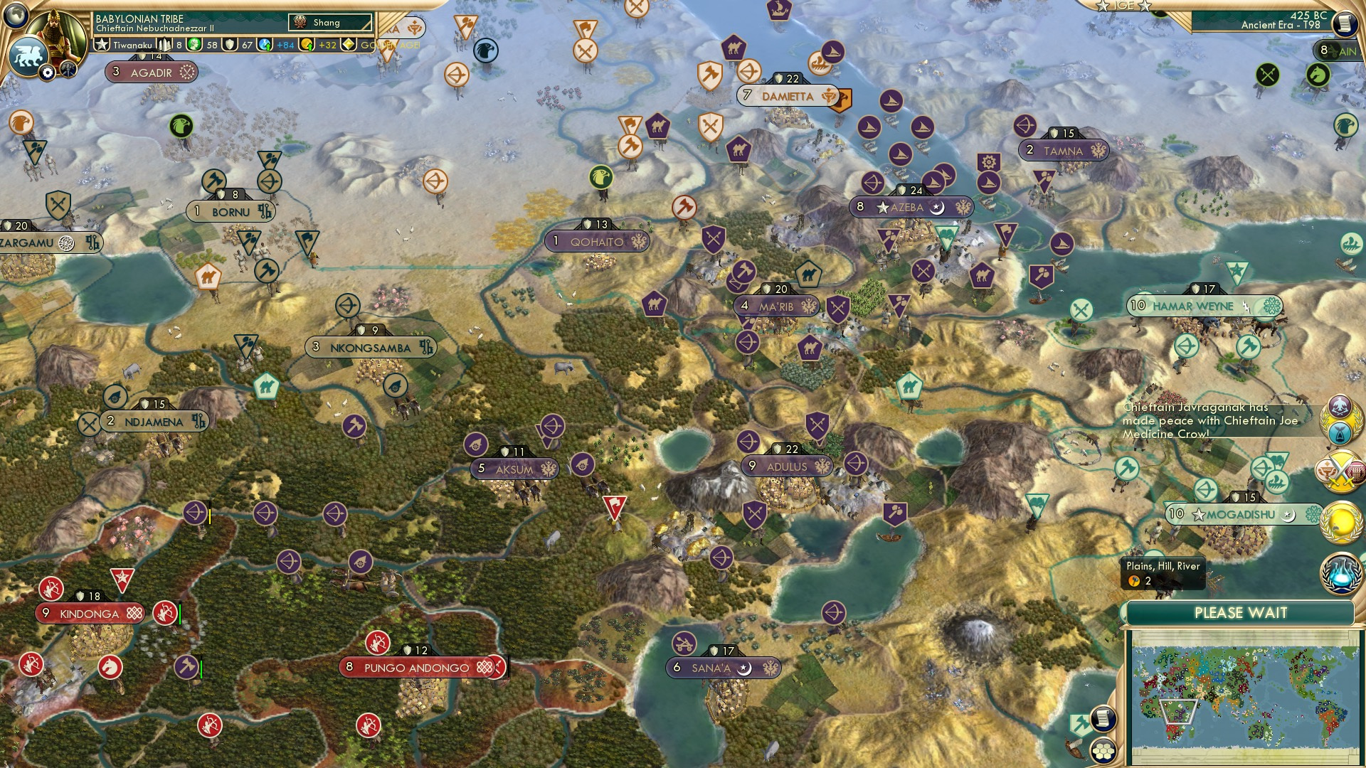 CBR In-Game Screenshot of A True Ethiopian Empire