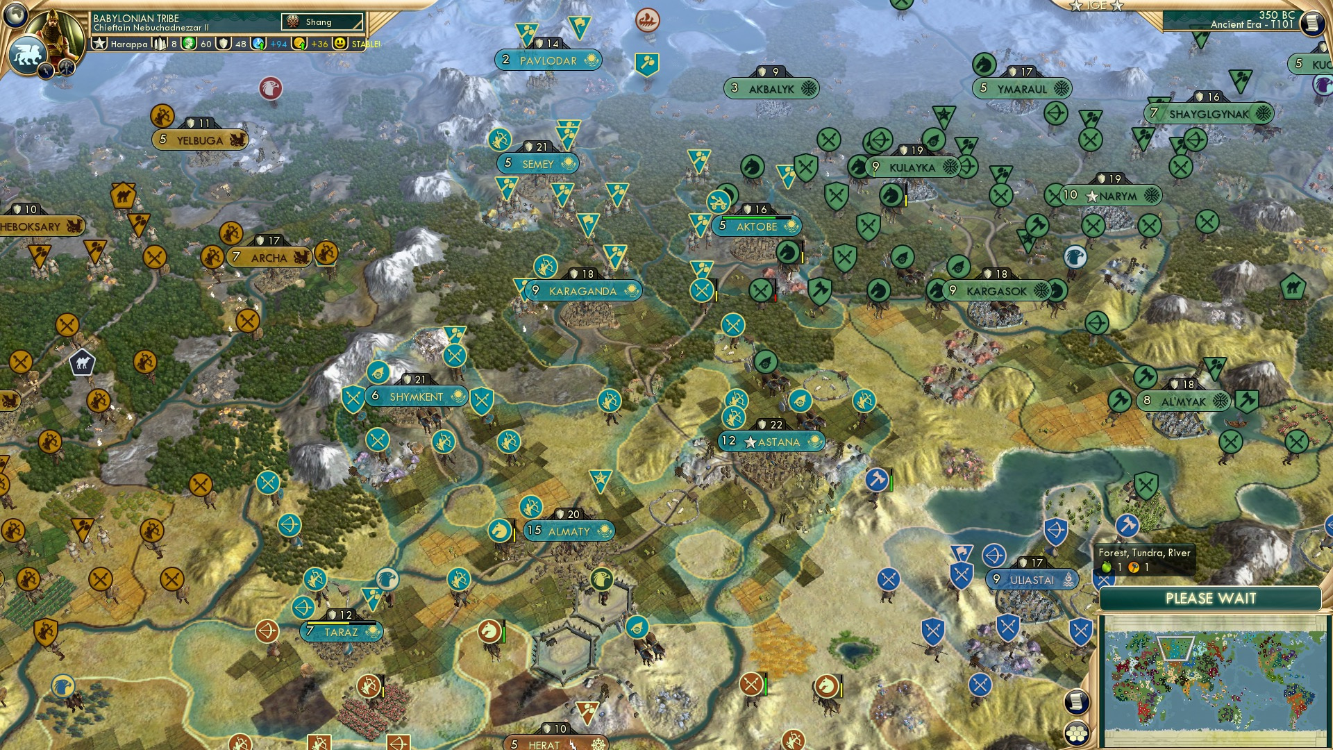 CBR In-Game Screenshot of “The forests spoke Selkup”