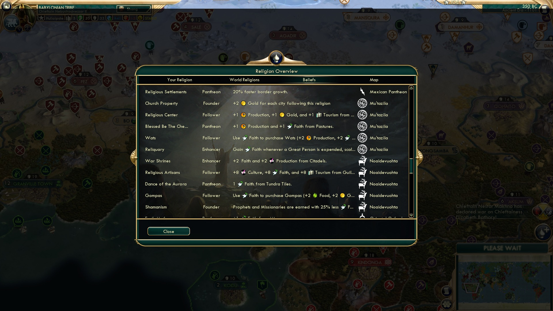 CBR In-Game Screenshot of Mu’tazilan Might