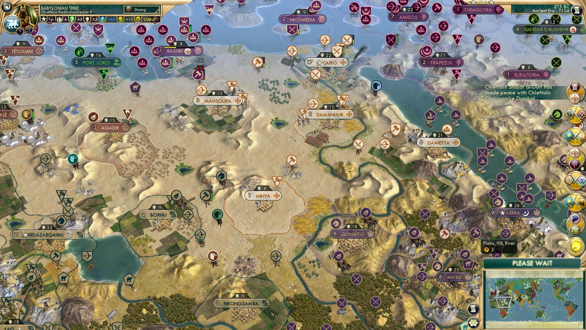 CBR In-Game Screenshot of Like the Sands of the Sahara